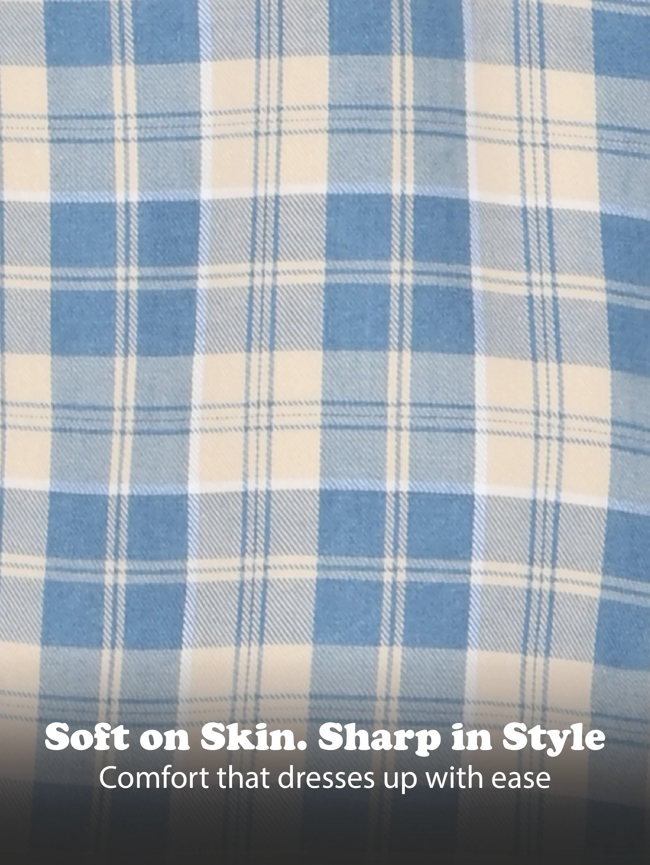 Men Indigo Dyed Checked Shirt - Image 13