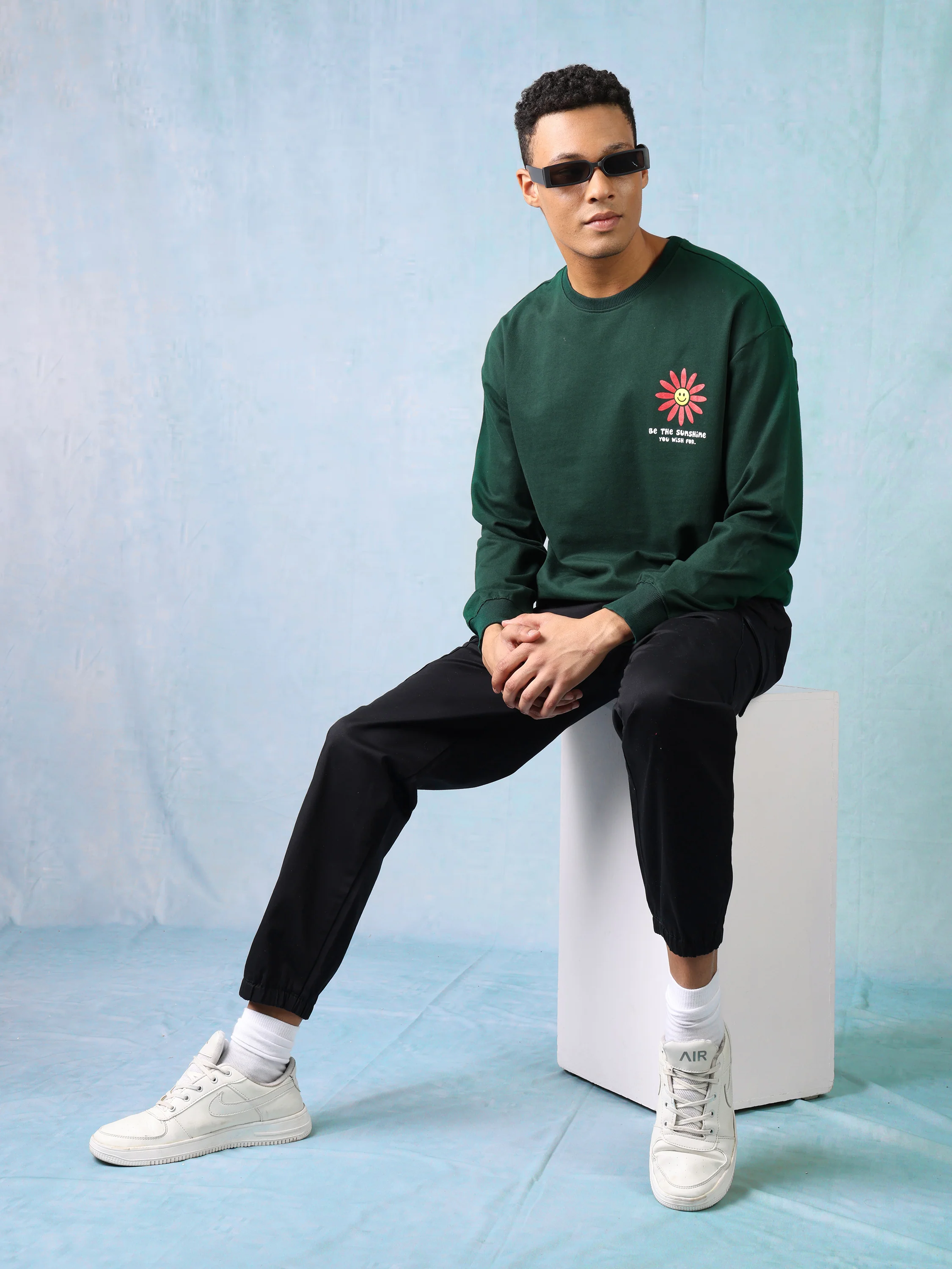 Men Black Cargo Pants - Image 5