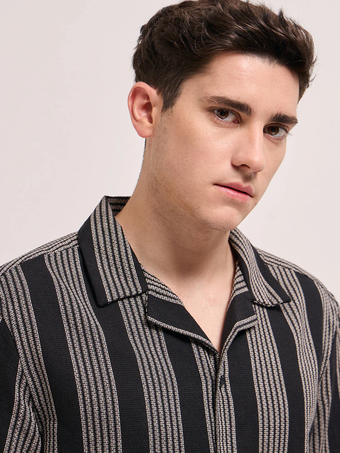 Men Black Casual Shirt - Image 5