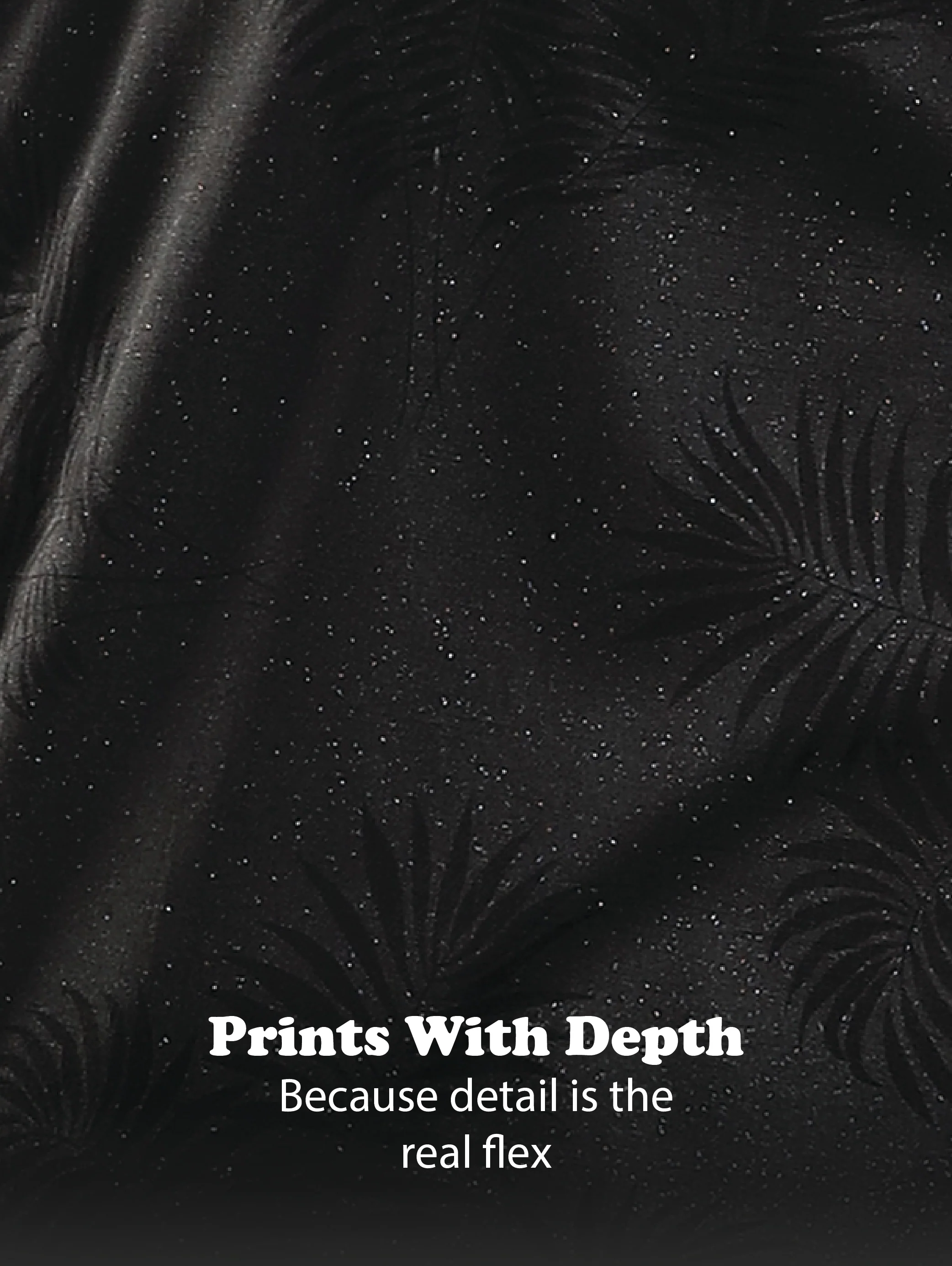 Men Black Glitter print festive wear - Image 14
