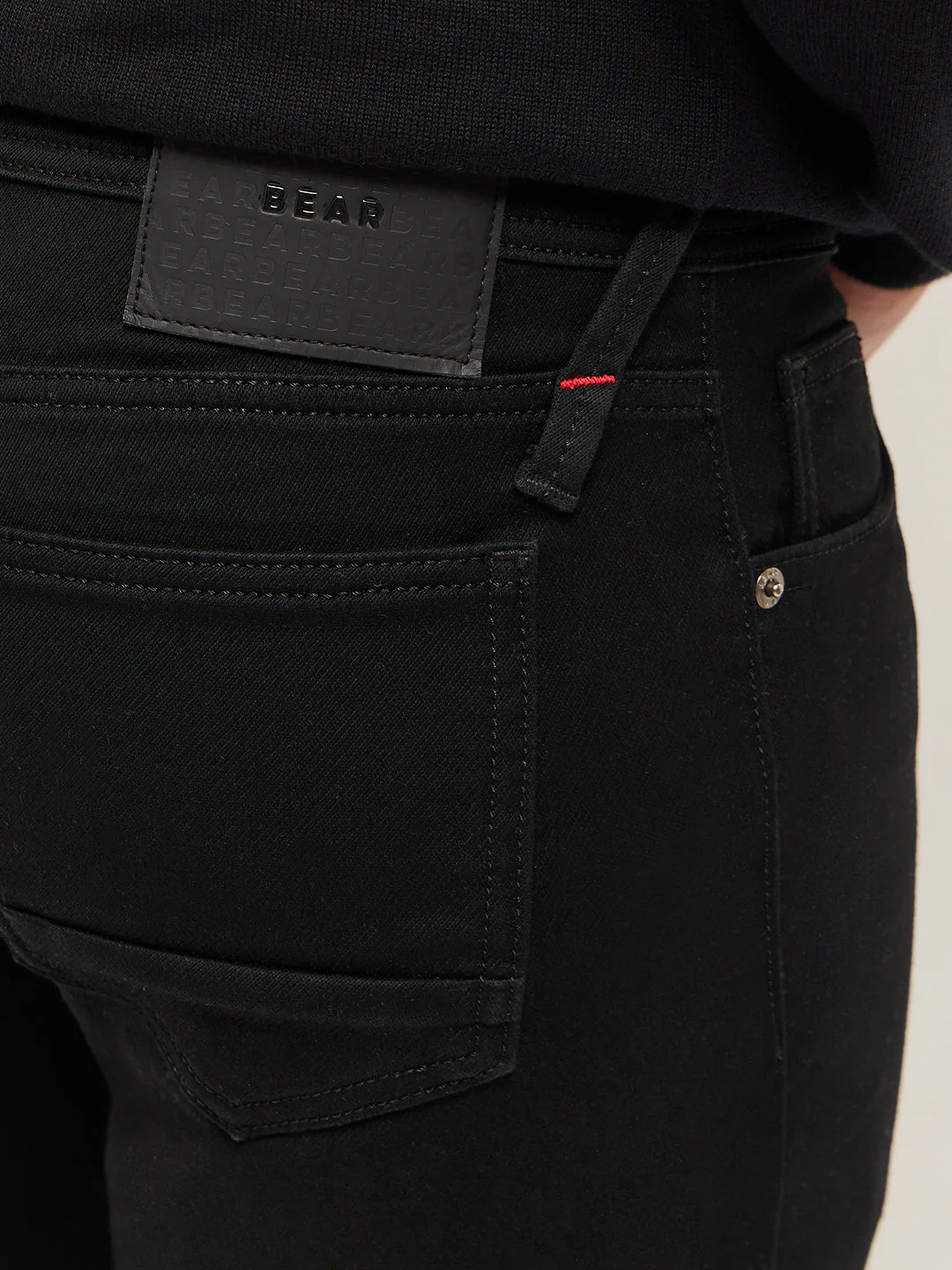 Men Black Mid-Rise Skinny Fit Jeans - Image 6