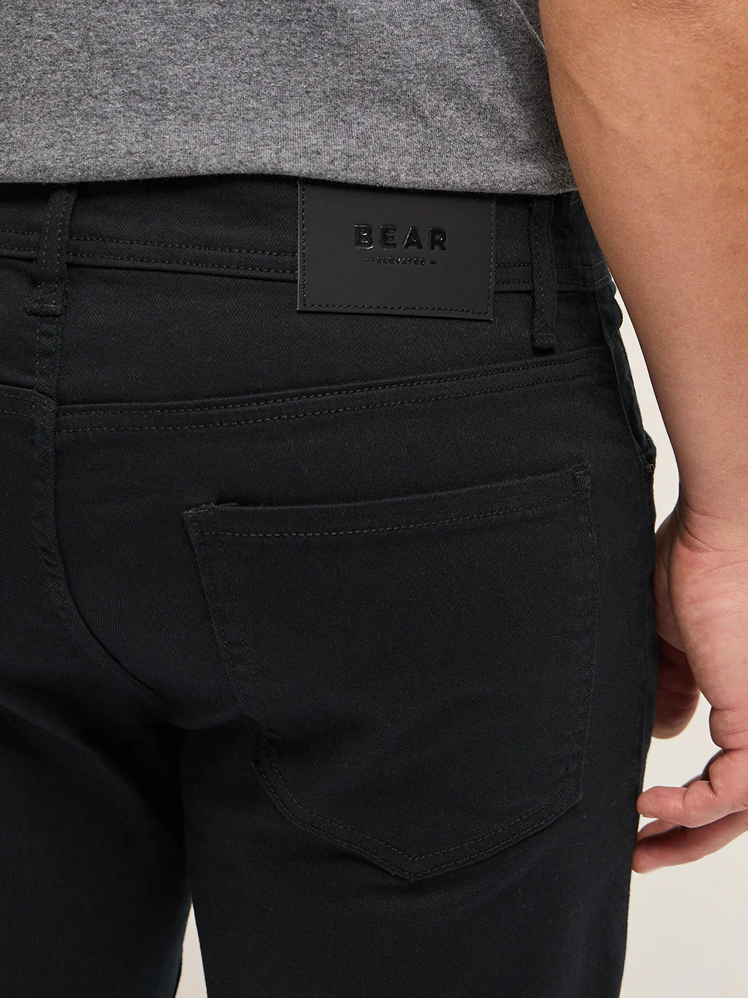 Men Black Mid-Rise Slim Fit Jeans - Image 6