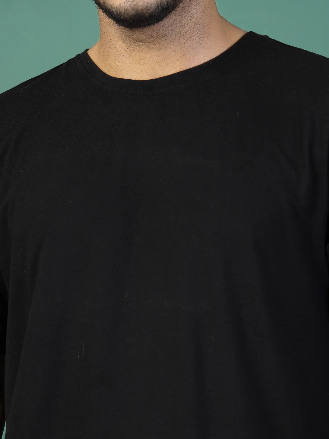 Men Black Oversized Printed T-shirt - Image 6