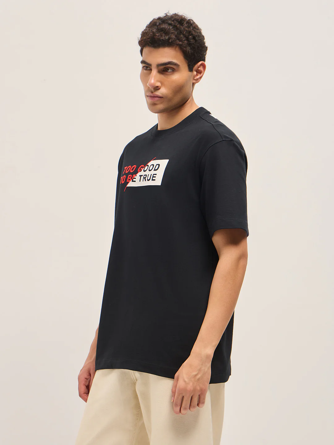 Men Black Shark Tank Limited Edition Black Crew Tee - Image 3