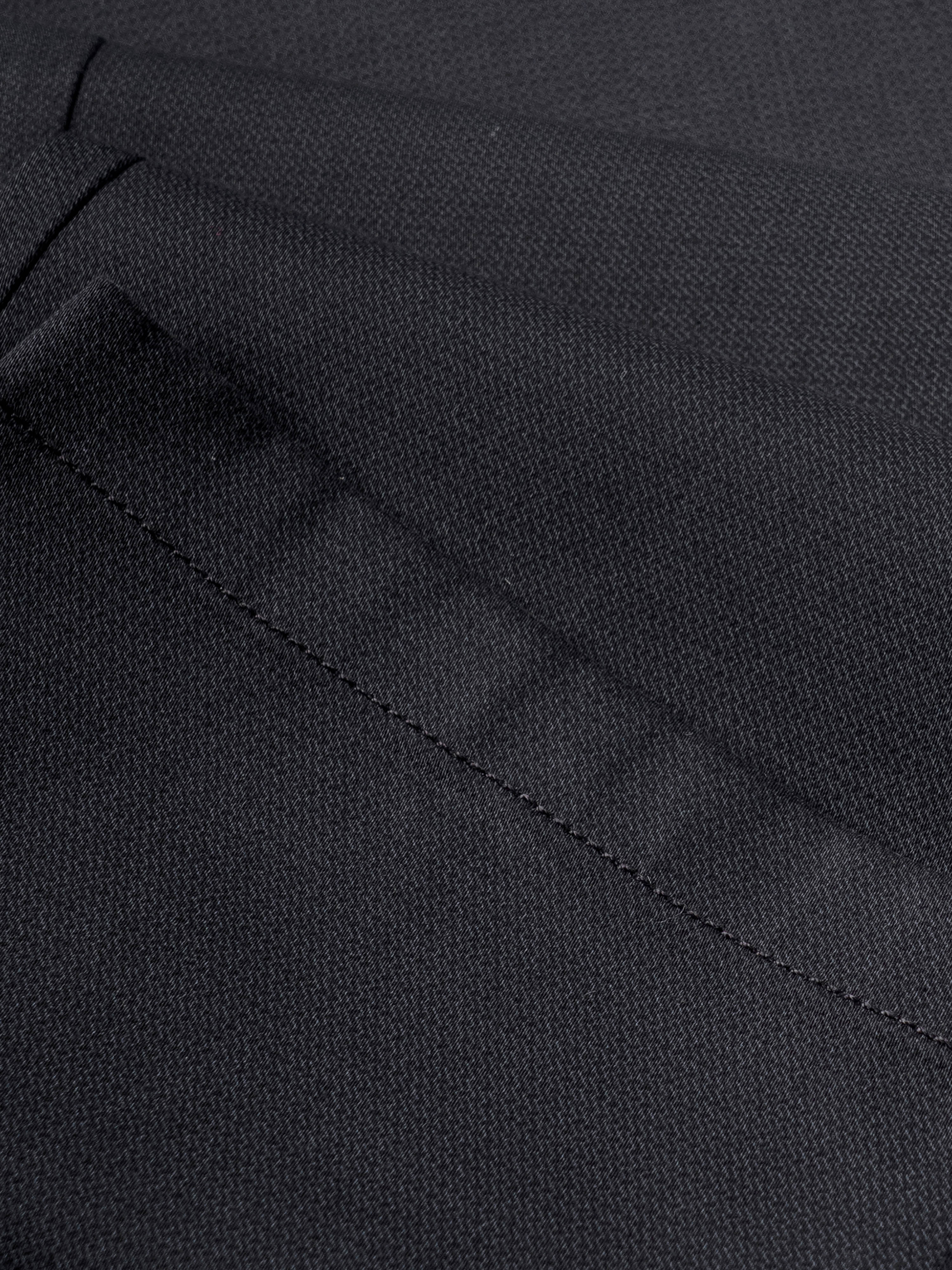 Men Black Smart Slim Fit Chinos - Image 7