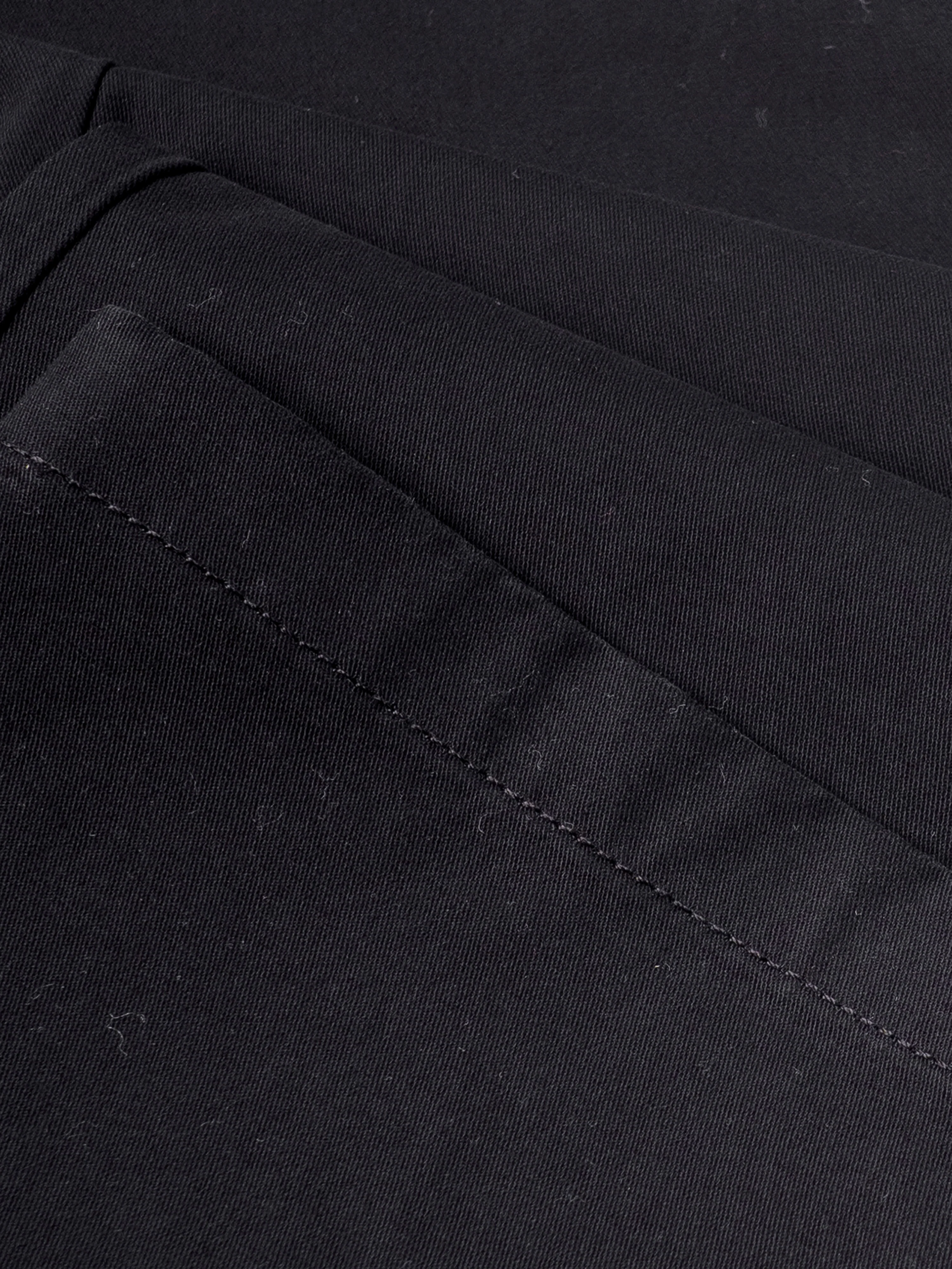 Men Black Smart Slim Fit Chinos - Image 8