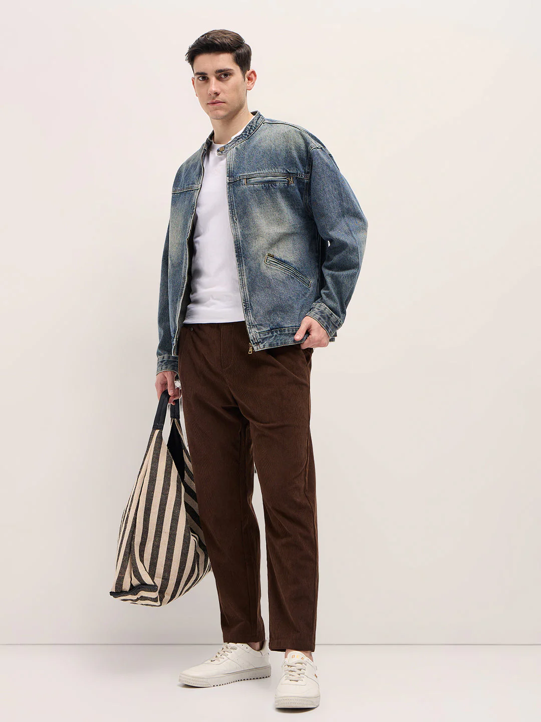 Men Blue Denim Jacket - Image 4