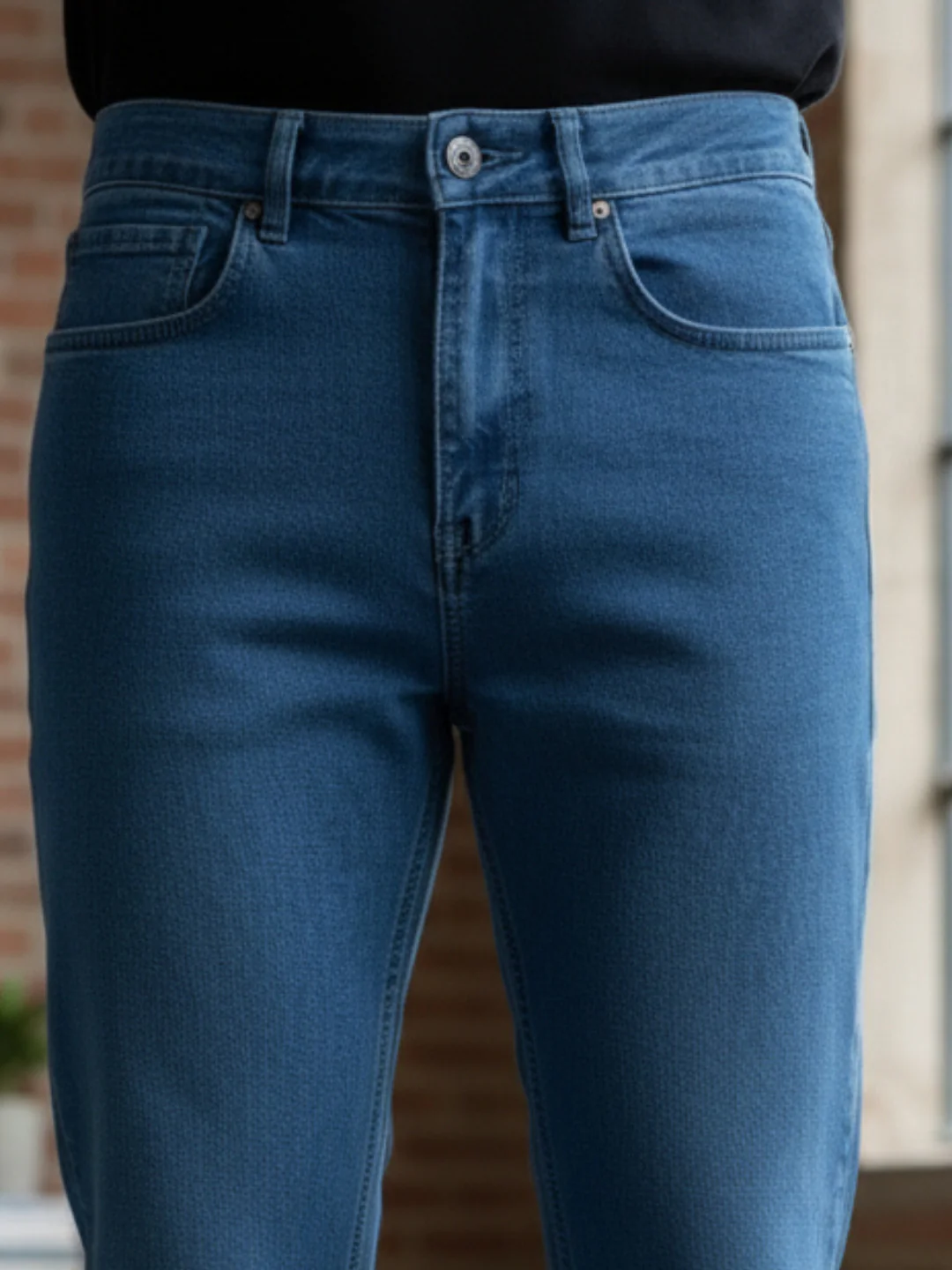 Men Blue Mid-Rise Jeans - Image 5