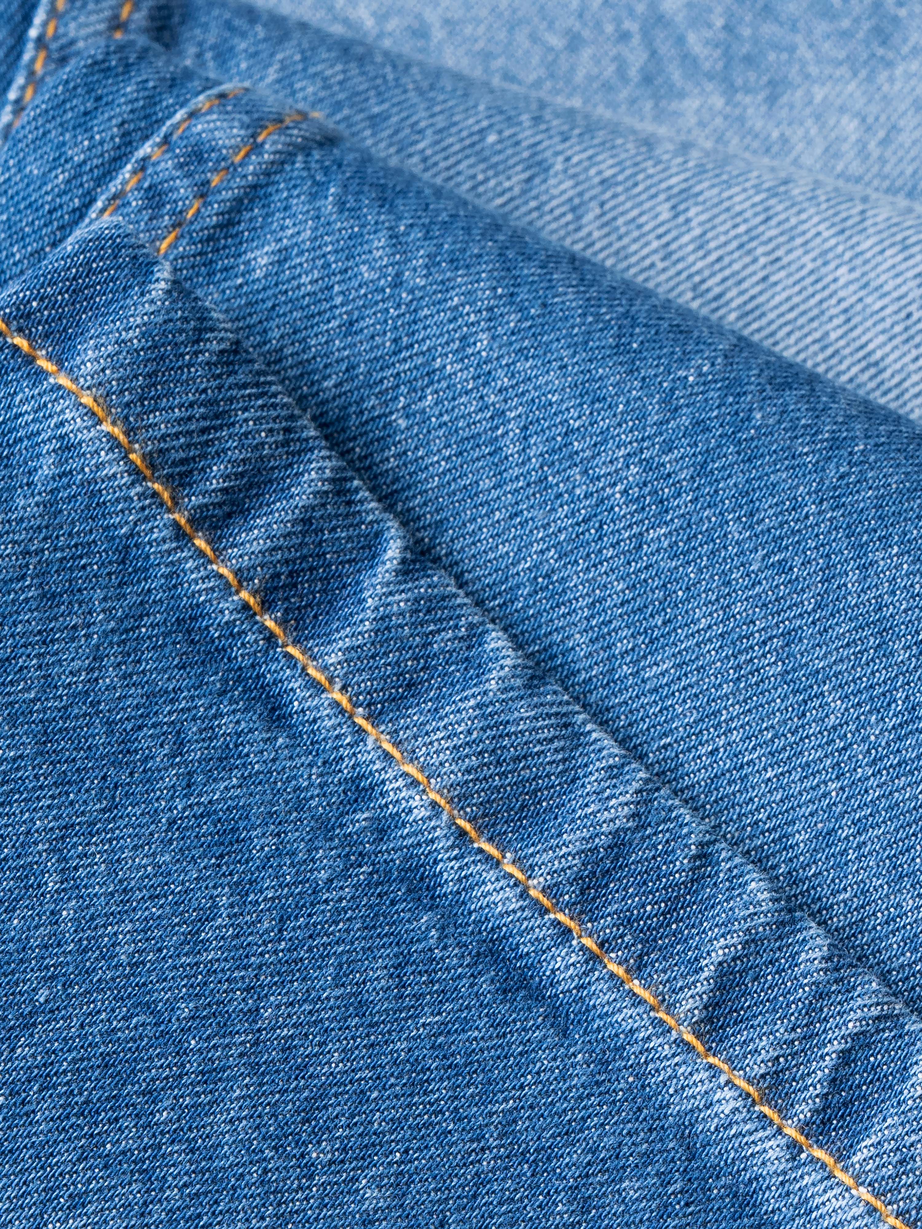 Men Blue Regular Fit Jeans - Image 8