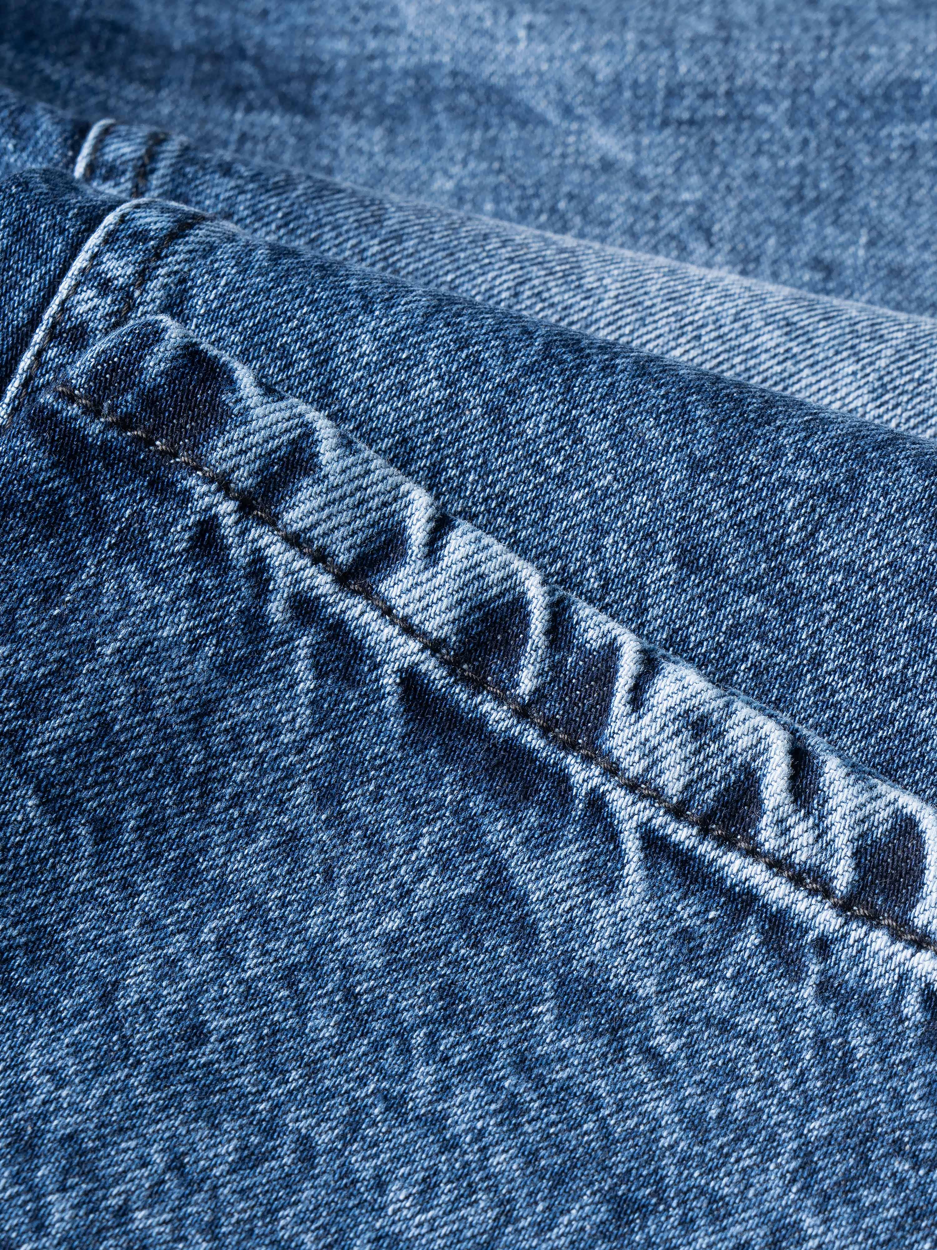 Men Blue Regular Fit Jeans - Image 10
