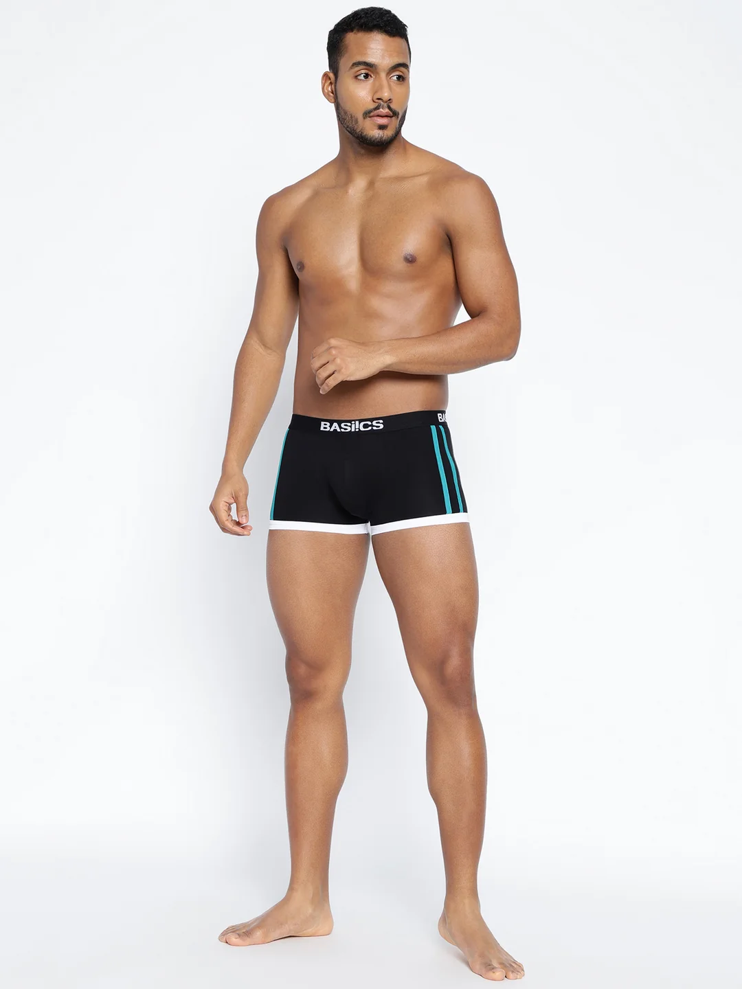 Men Body Boost Striped Trunk - Image 4