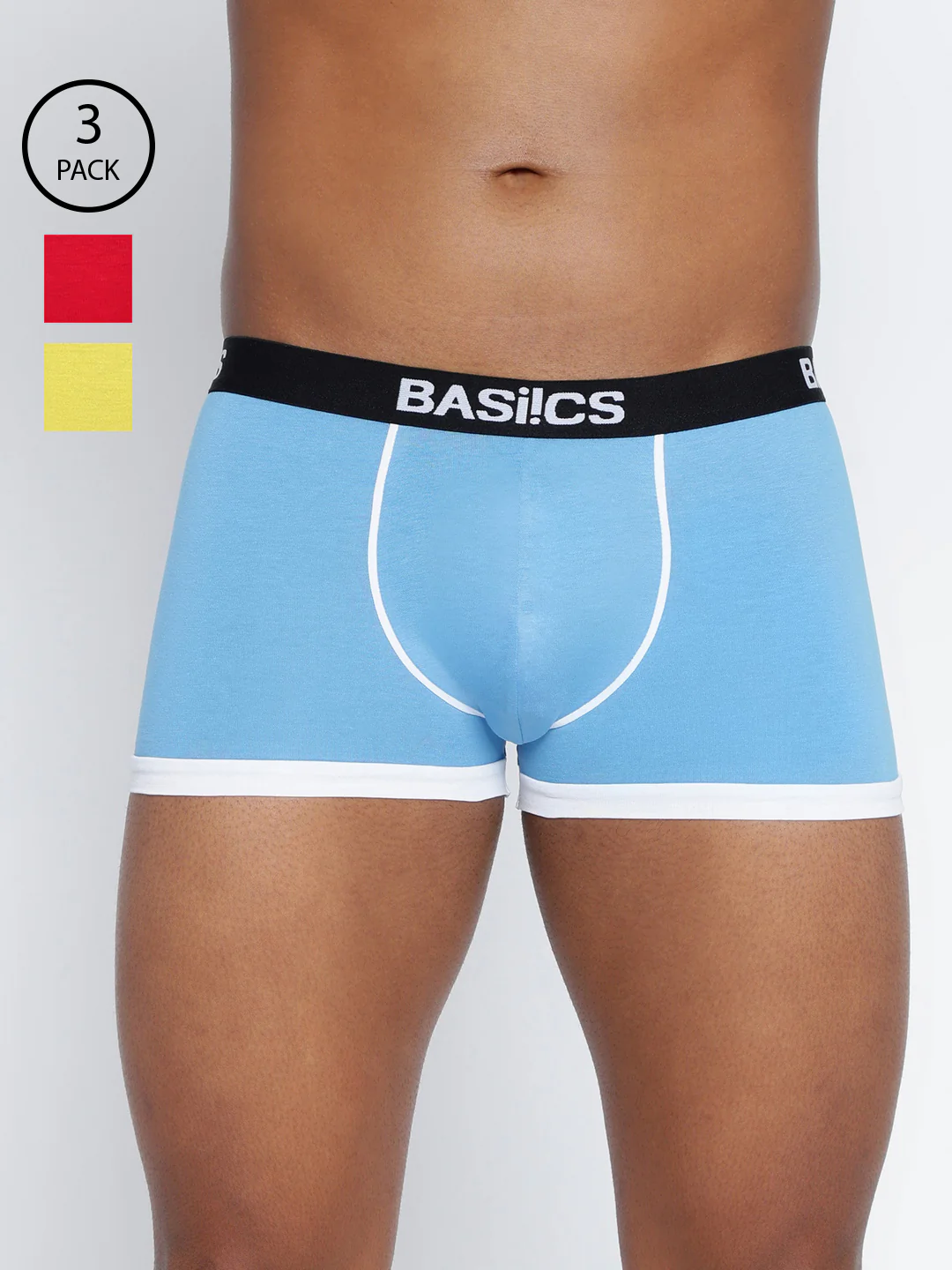 Men Bold Micro Sport Trunk Pack of 3