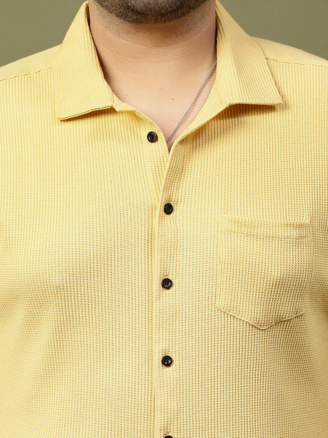 Men Bold Print Cotton Fabric Jersey Oversized Tshirt - Image 3