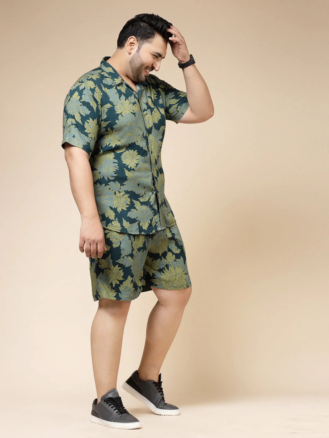 Men Botanical Leaf Ensemble
