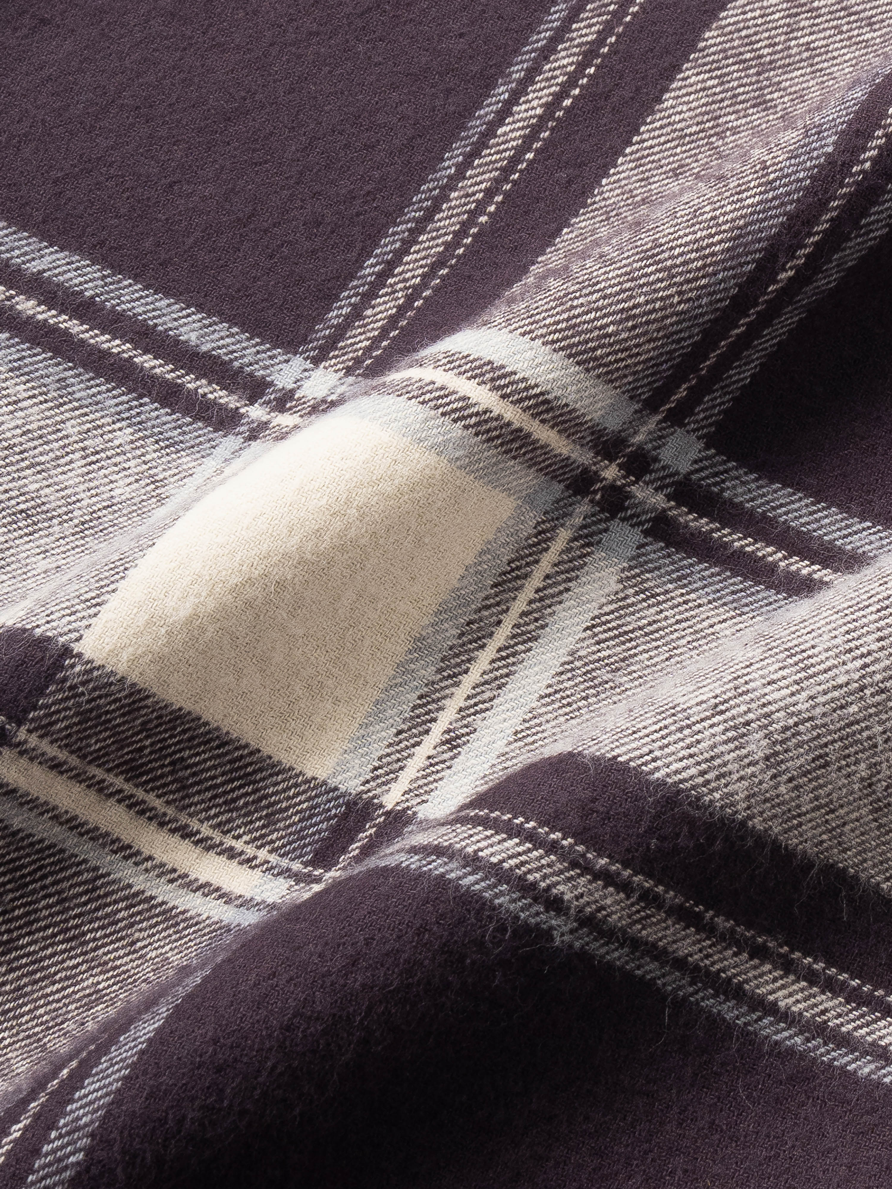 Men Brown Flannel Checked Shirt - Image 8