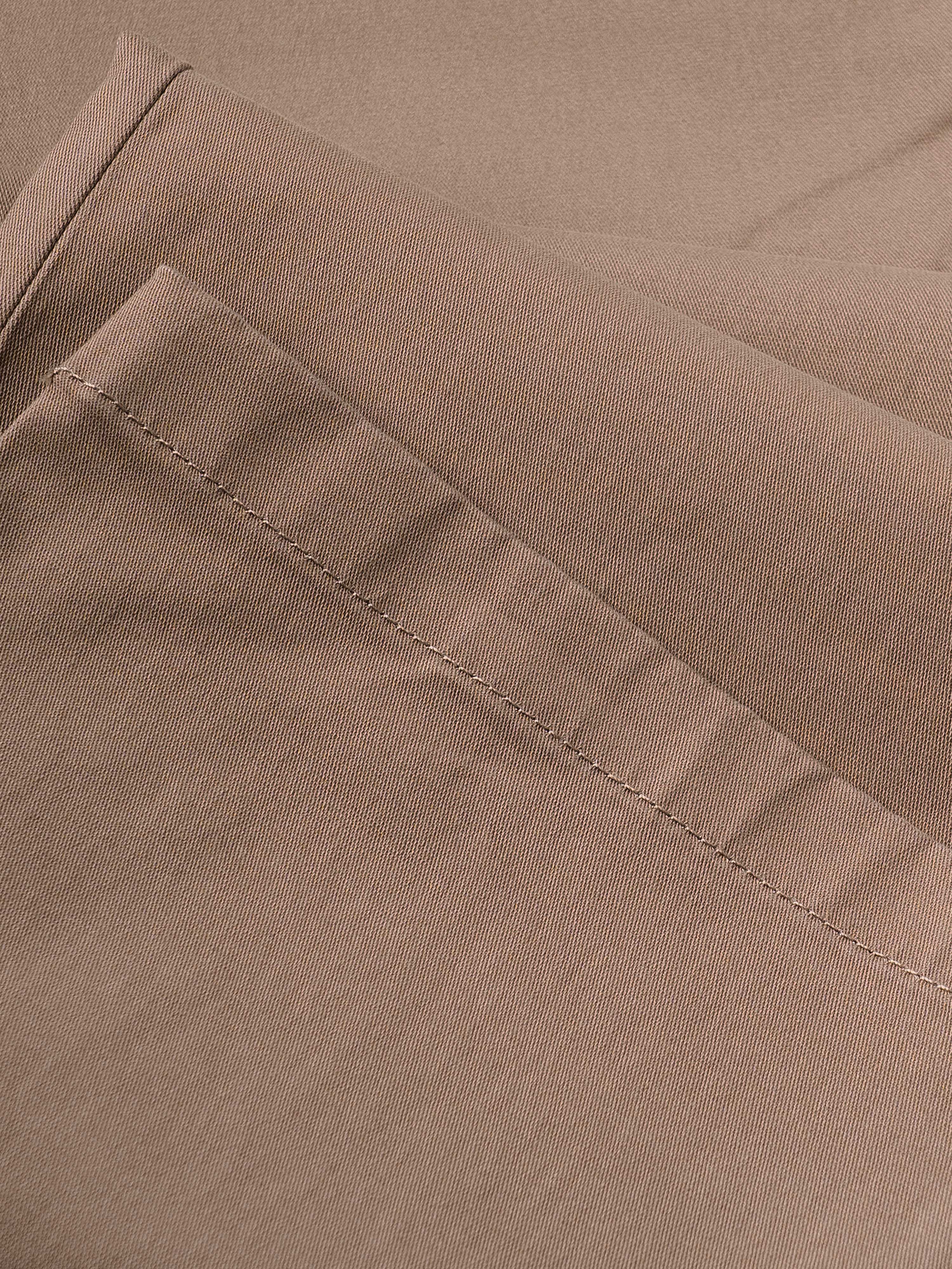 Men Brown Smart Slim Fit Chinos - Image 8