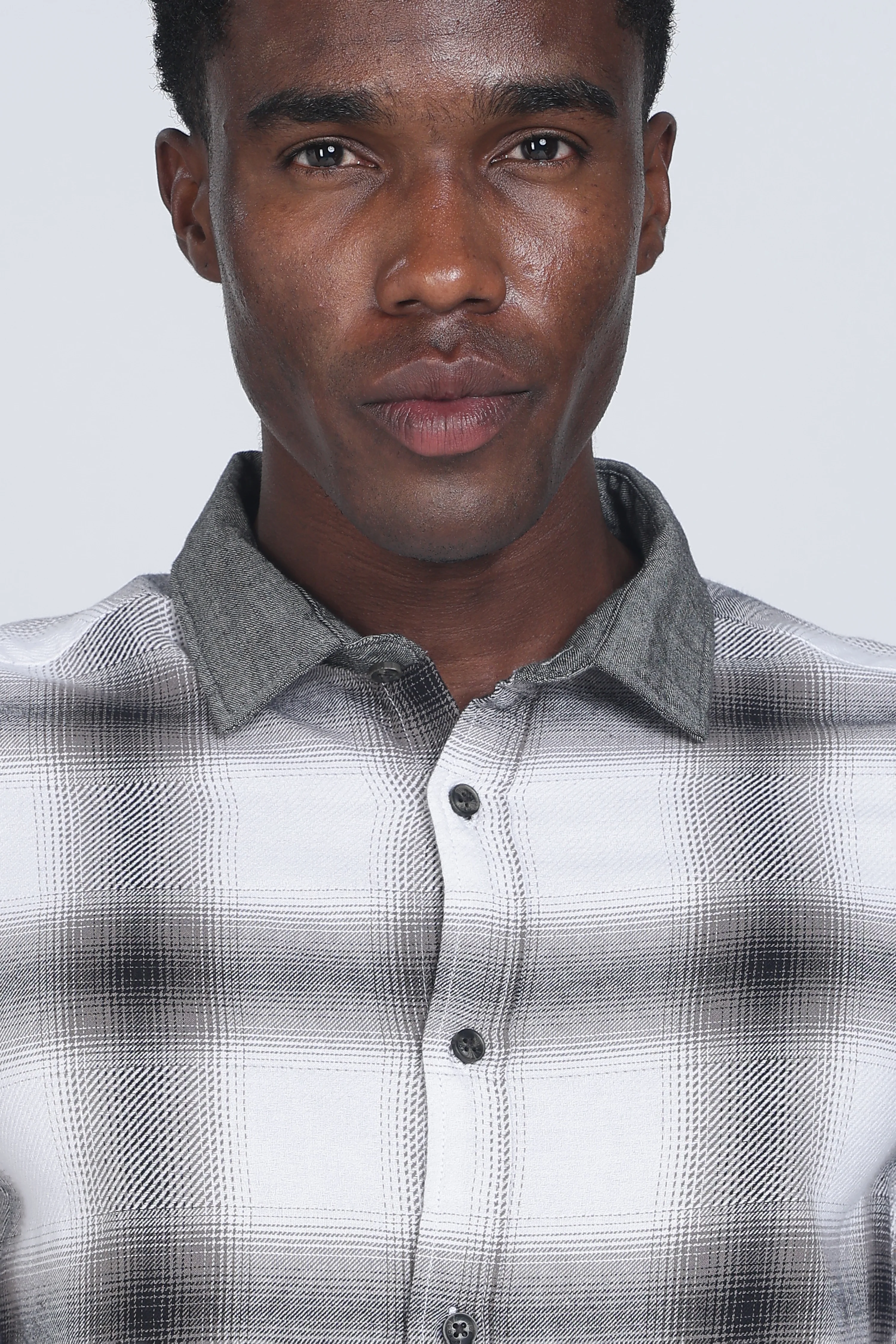 Men Buffer Dobby Check Shirt - Image 5