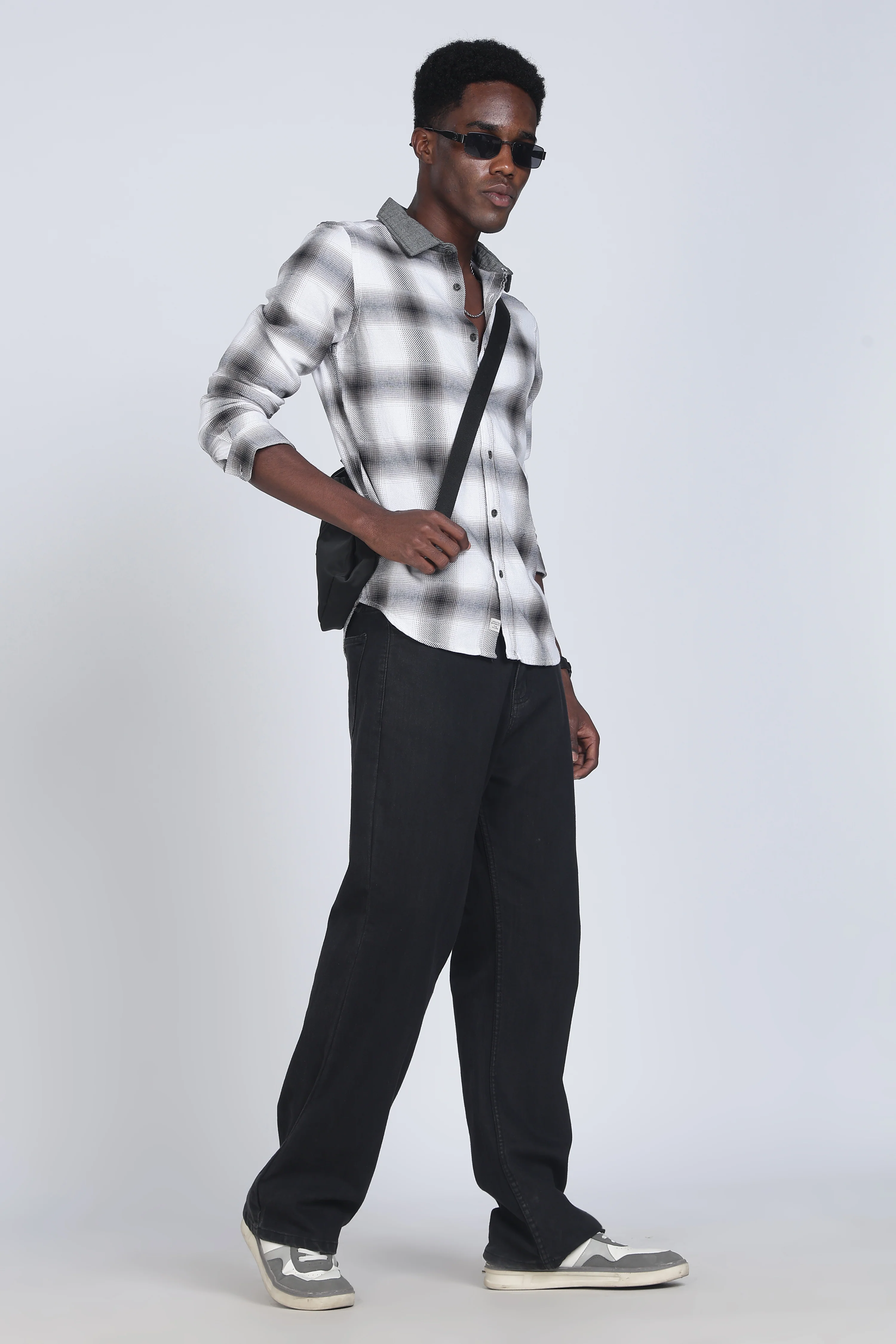Men Buffer Dobby Check Shirt - Image 8