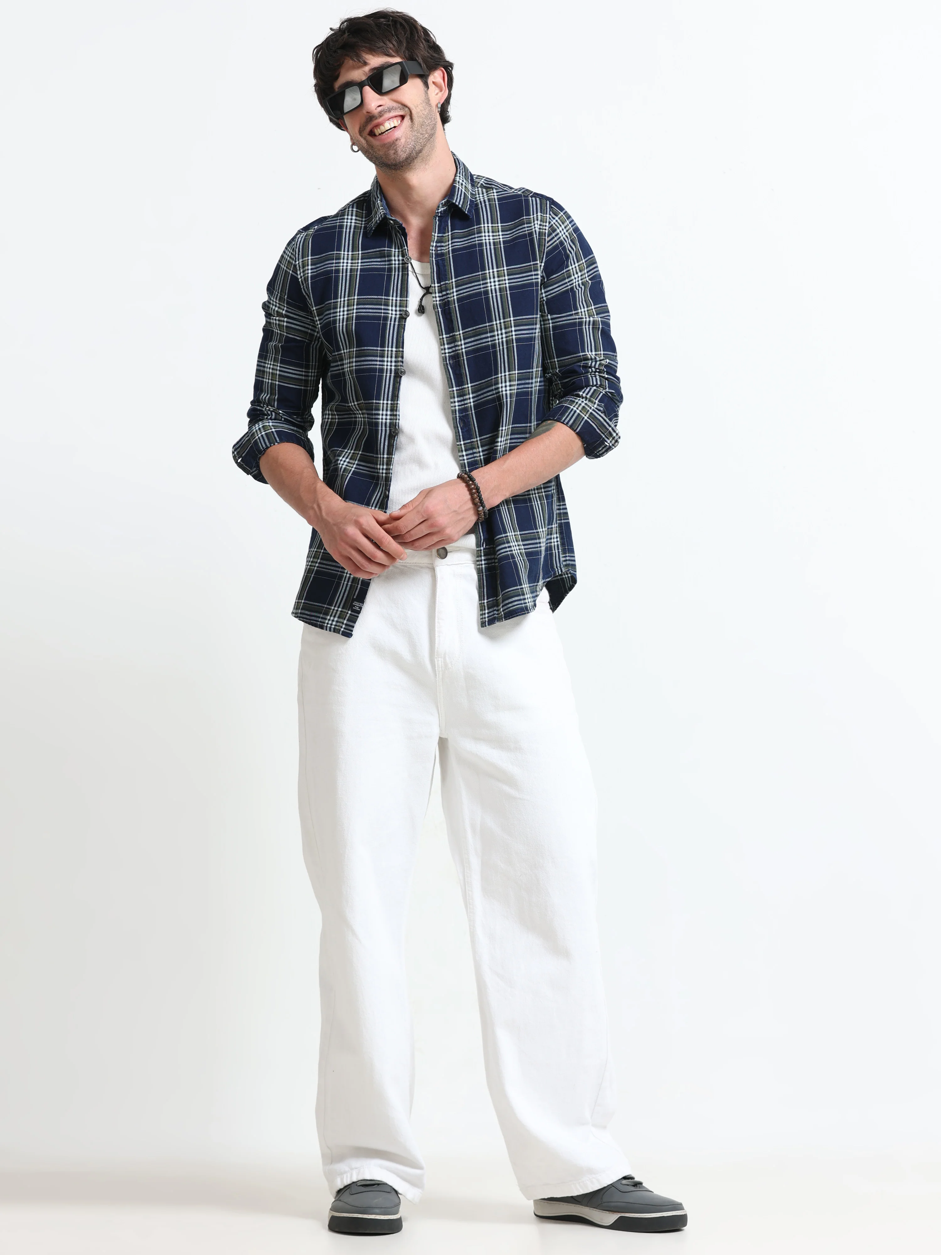 Men Carol Check Shirt - Image 3