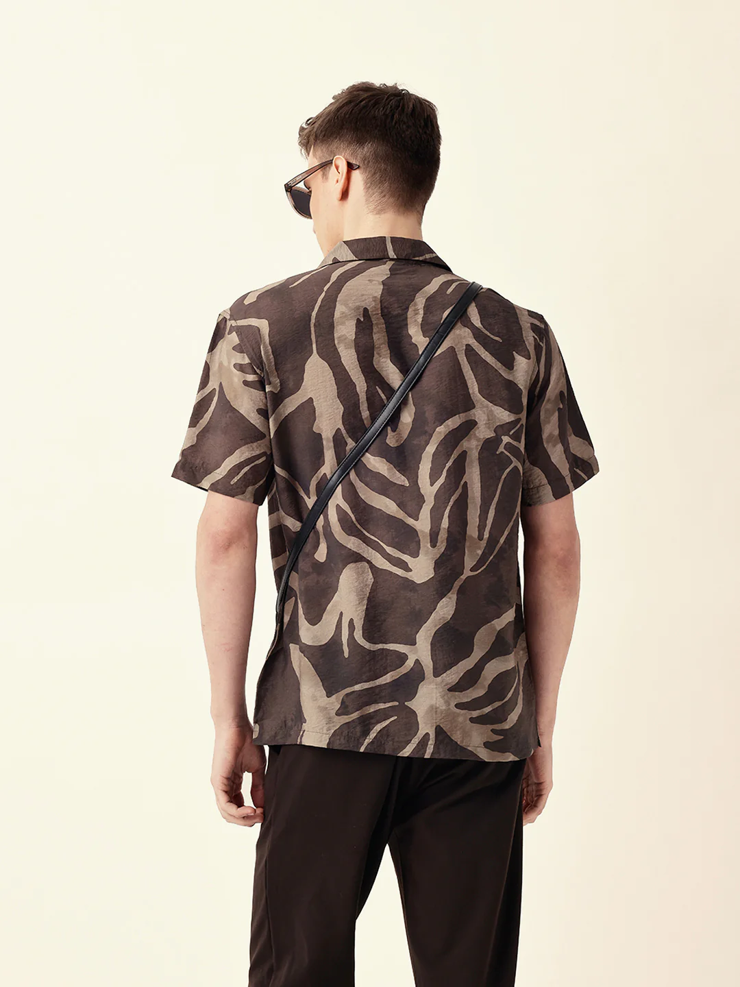 Men Casual Abstract Print Shirt - Image 6