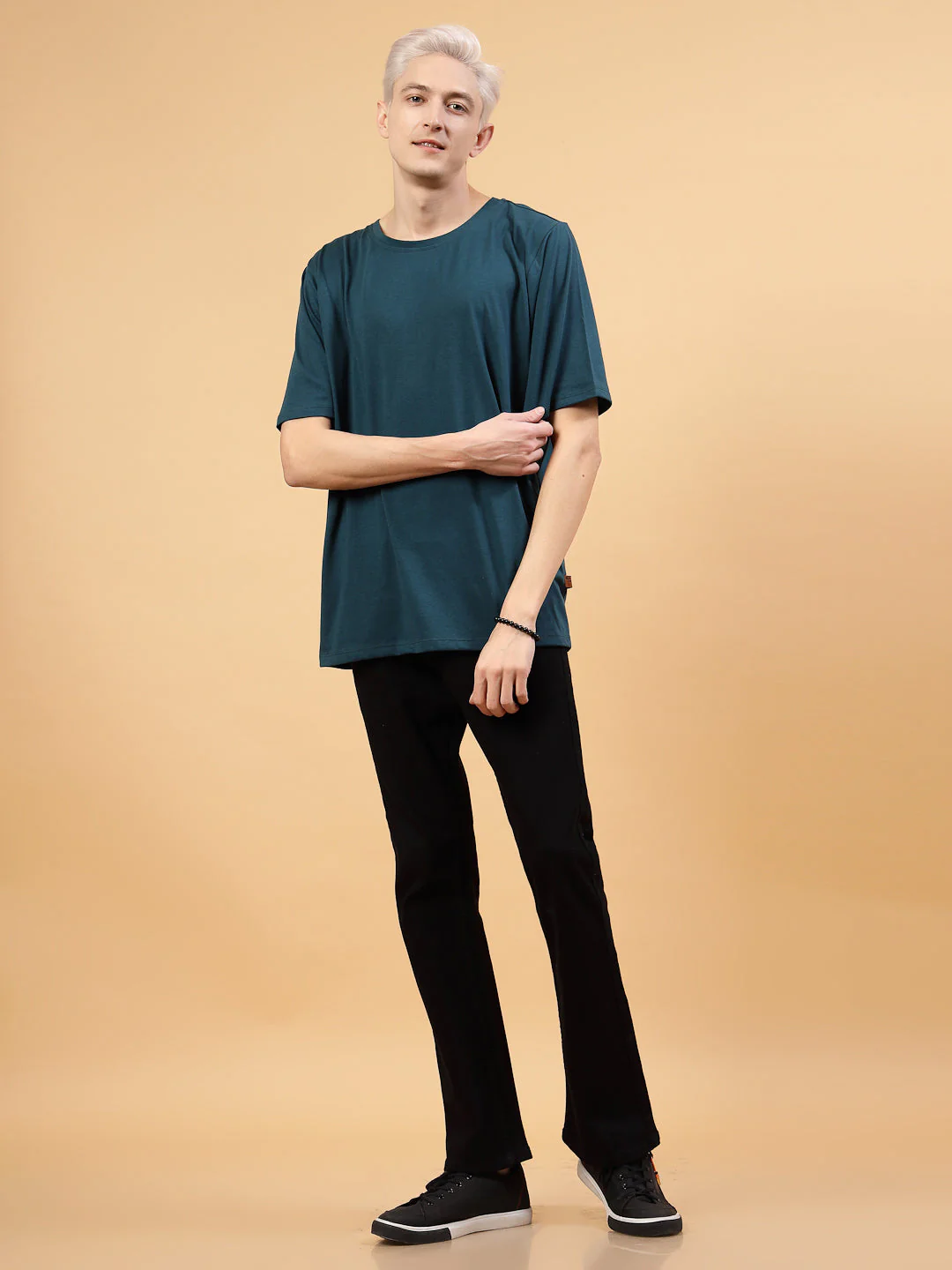 Men Casual Comfort Oversized Cotton Fabric Tshirt - Image 5