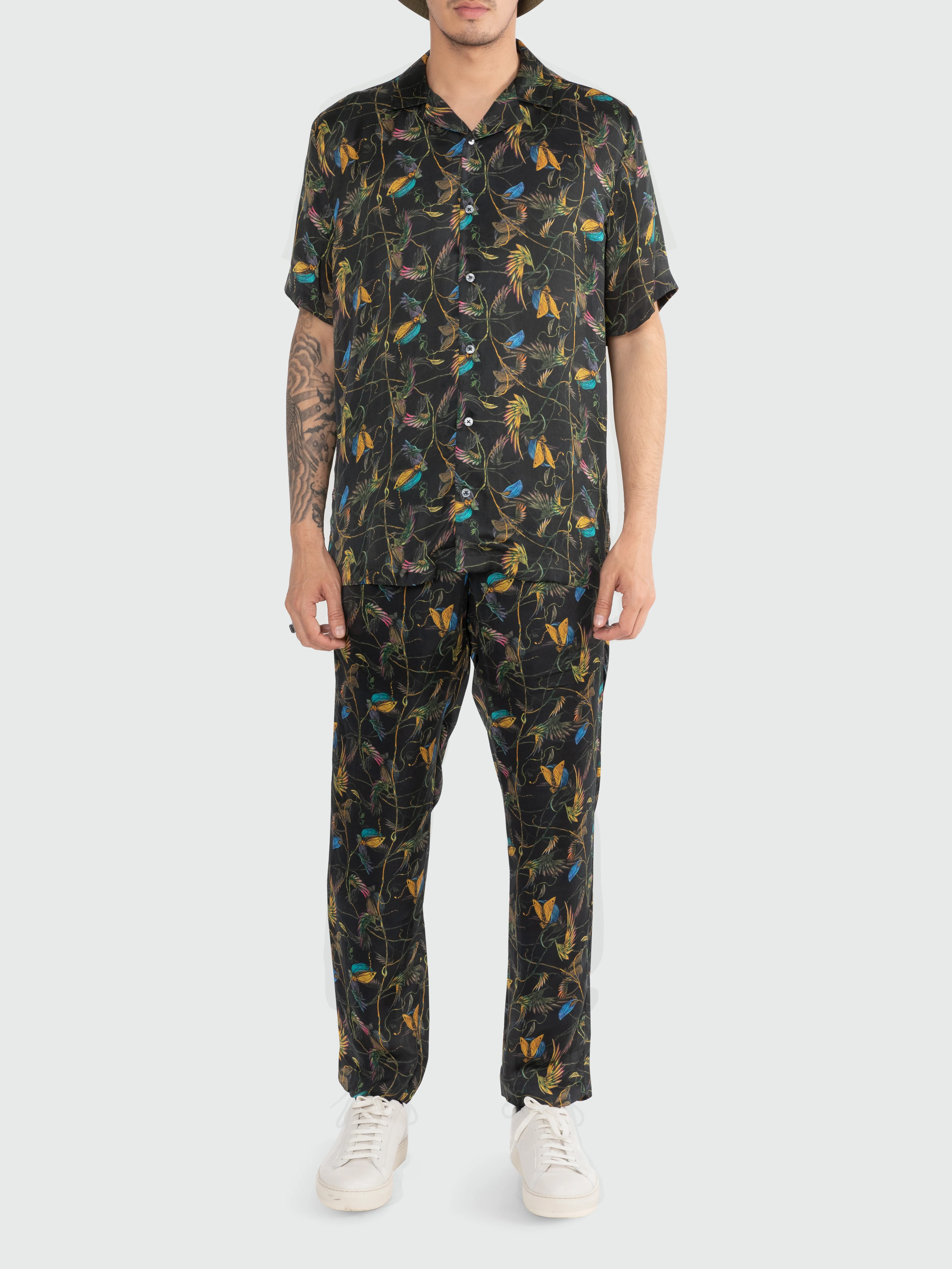 Men Cat In A Pod Resort Pants - Image 2