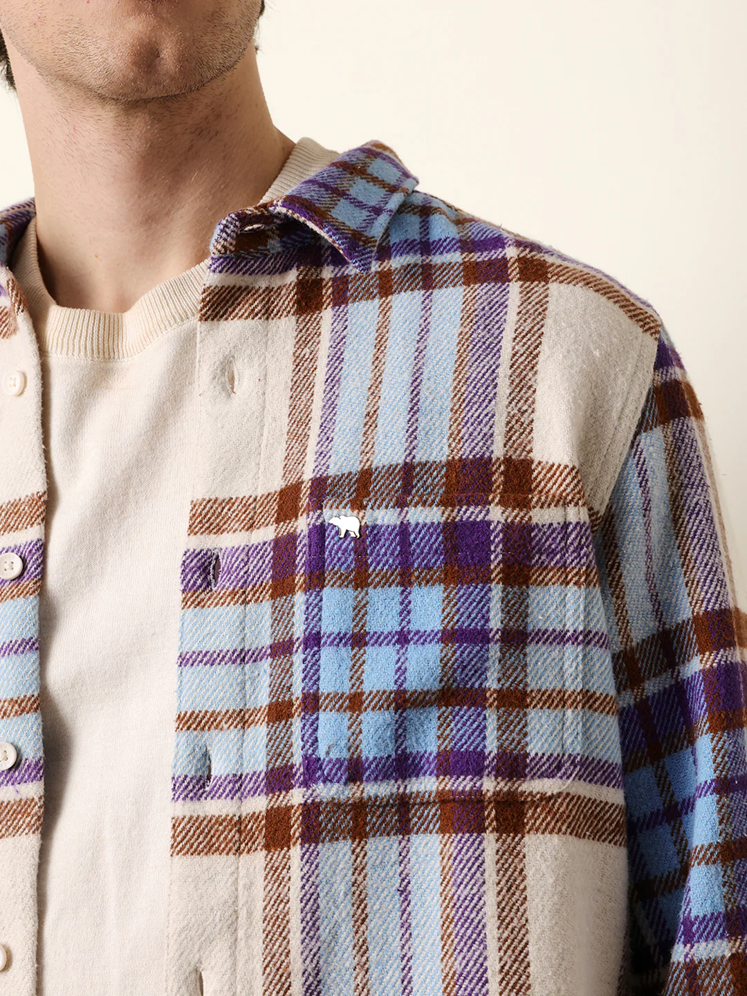 Men Checked Casual Full-Sleeve Shirt - Image 6