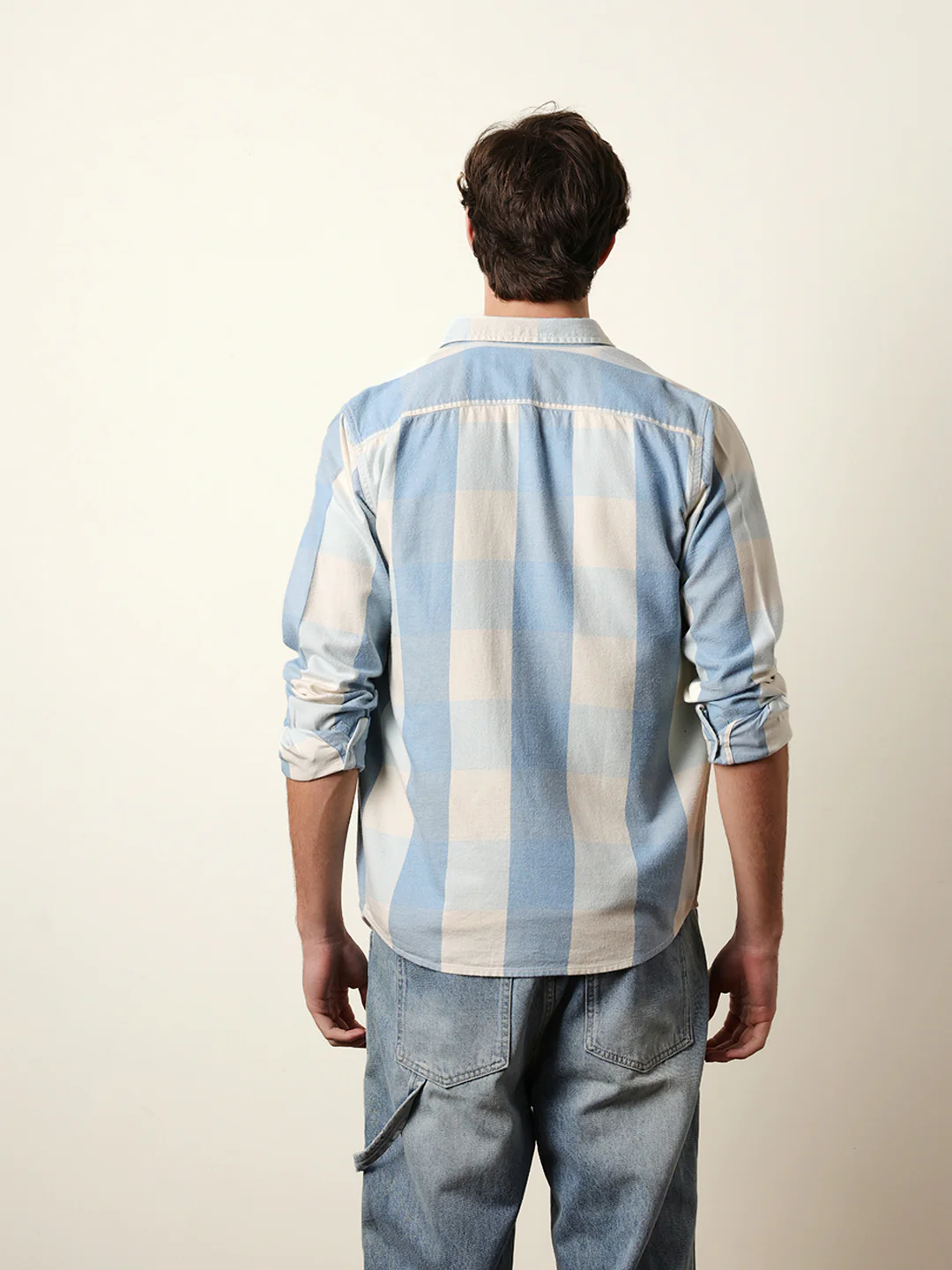 Men Checked Casual Full-Sleeve Shirt - Image 7