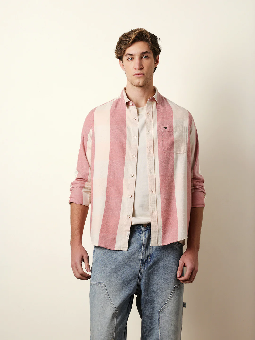 Men Checked Casual Full-Sleeve Shirt - Image 3