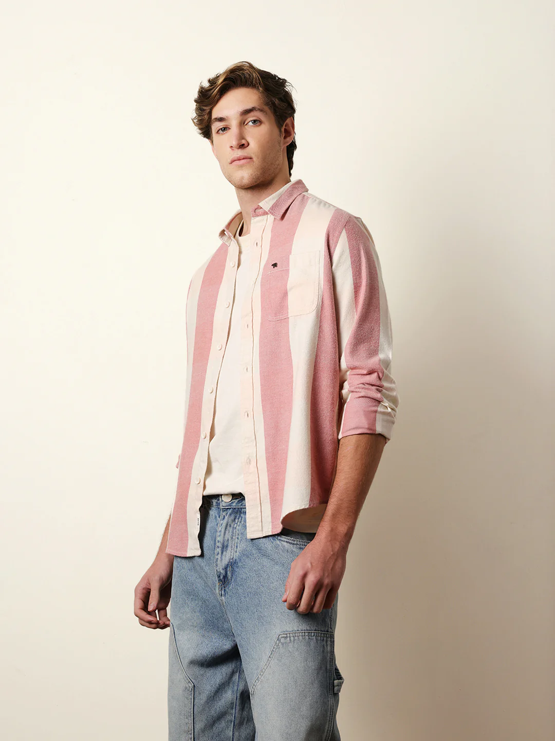 Men Checked Casual Full-Sleeve Shirt - Image 4