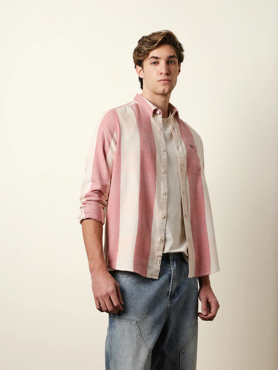 Men Checked Casual Full-Sleeve Shirt - Image 5