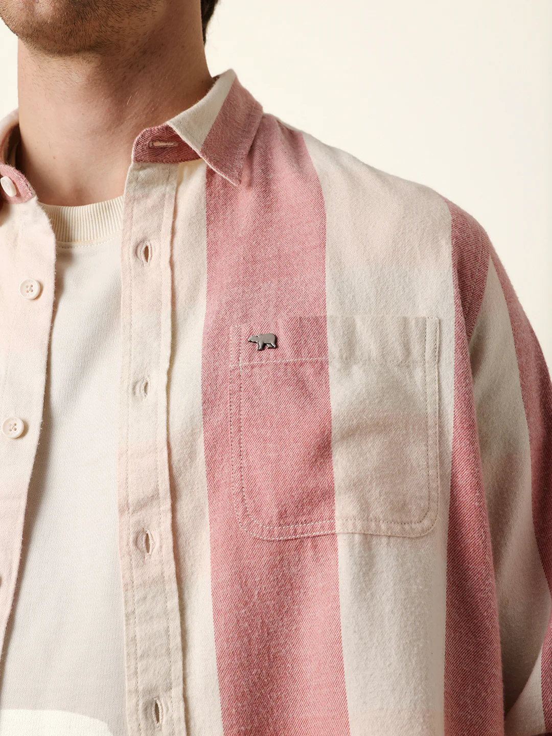 Men Checked Casual Full-Sleeve Shirt - Image 6