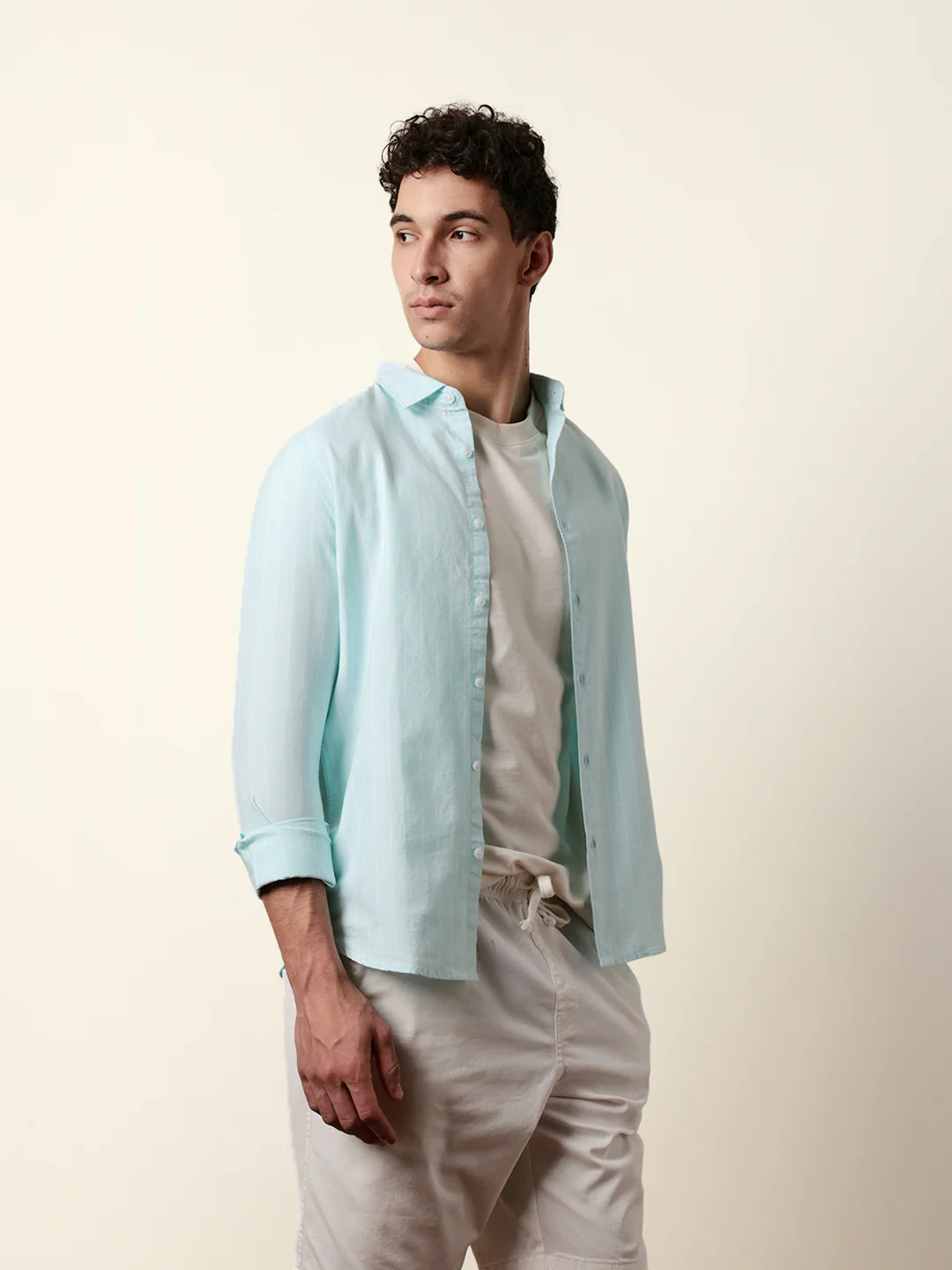 Men Checked Casual Full-Sleeve Shirt - Image 5