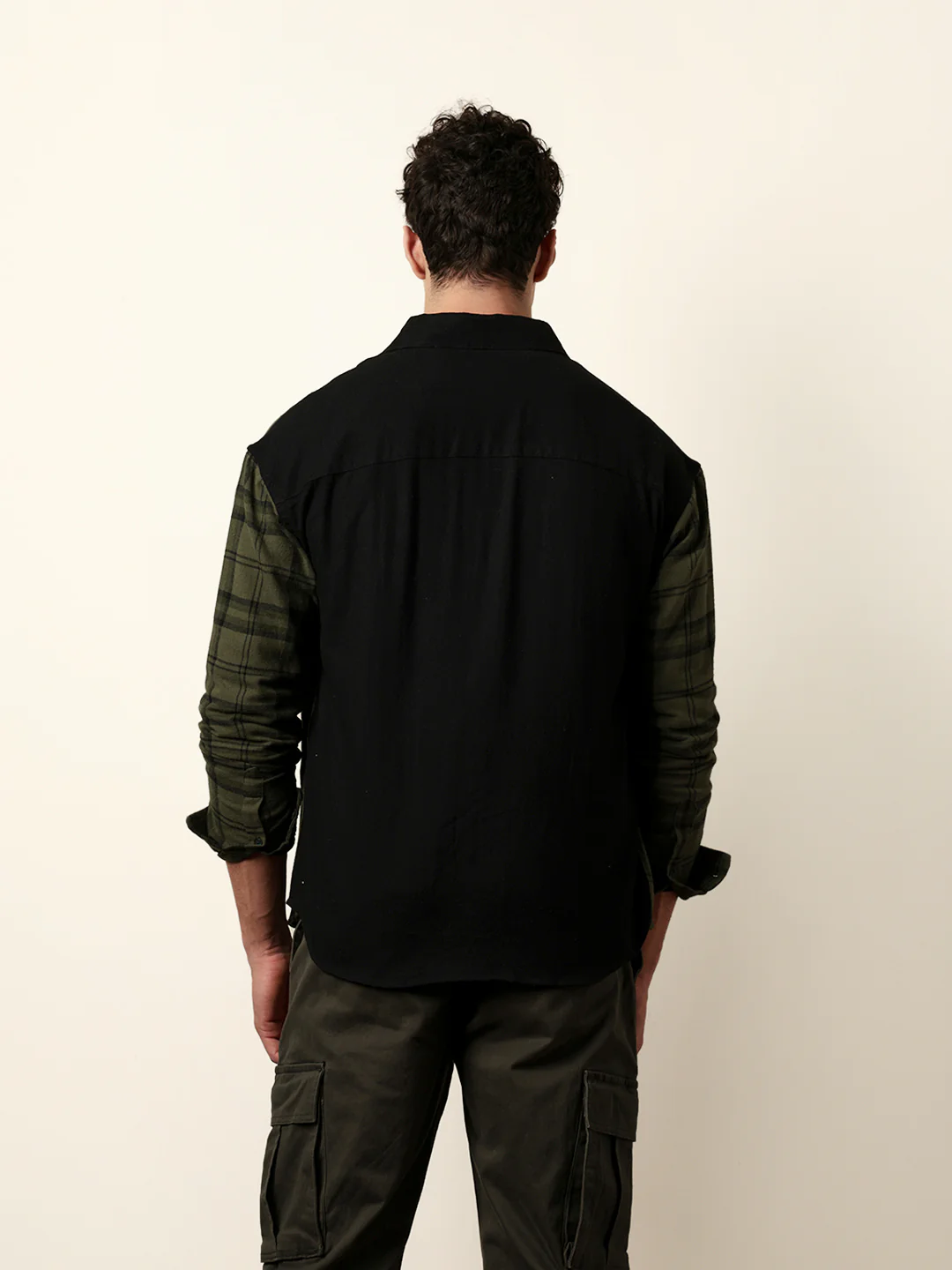 Men Checked Casual Full-Sleeve Shirt - Image 7
