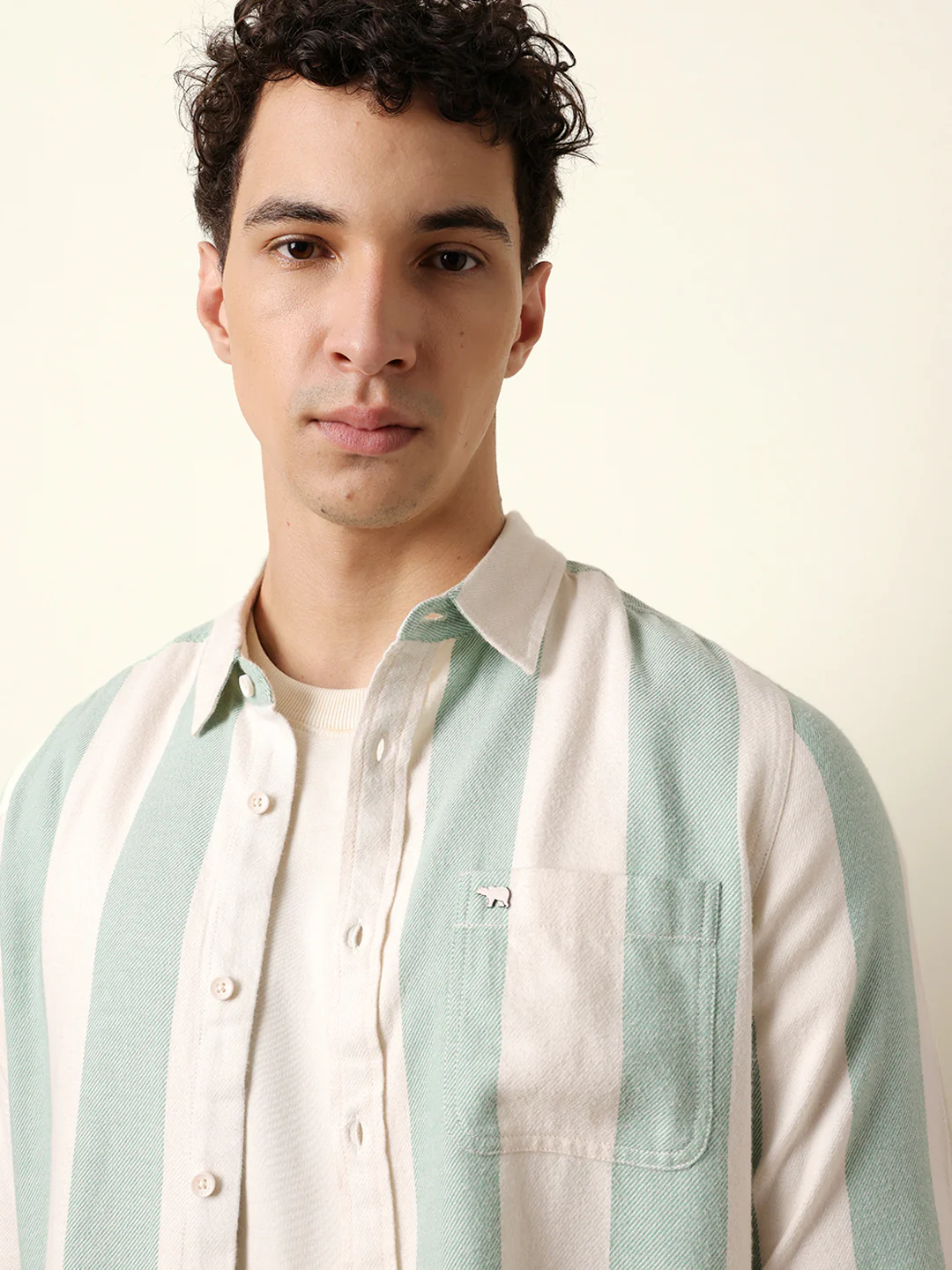 Men Checked Casual Full-Sleeve Shirt - Image 6