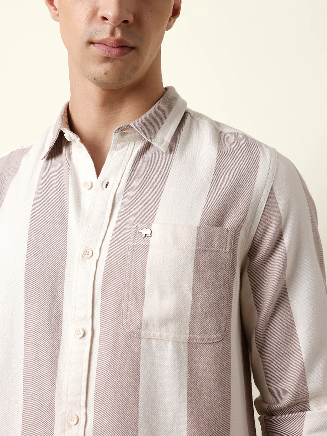Men Checked Casual Full-Sleeve Shirt - Image 6