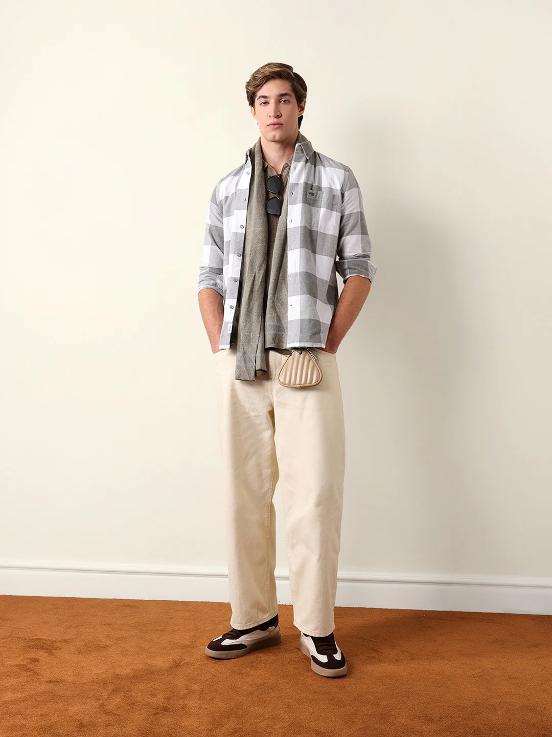 Men Checked Casual Shirt - Image 2