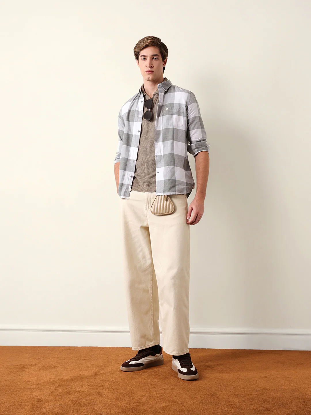 Men Checked Casual Shirt - Image 8