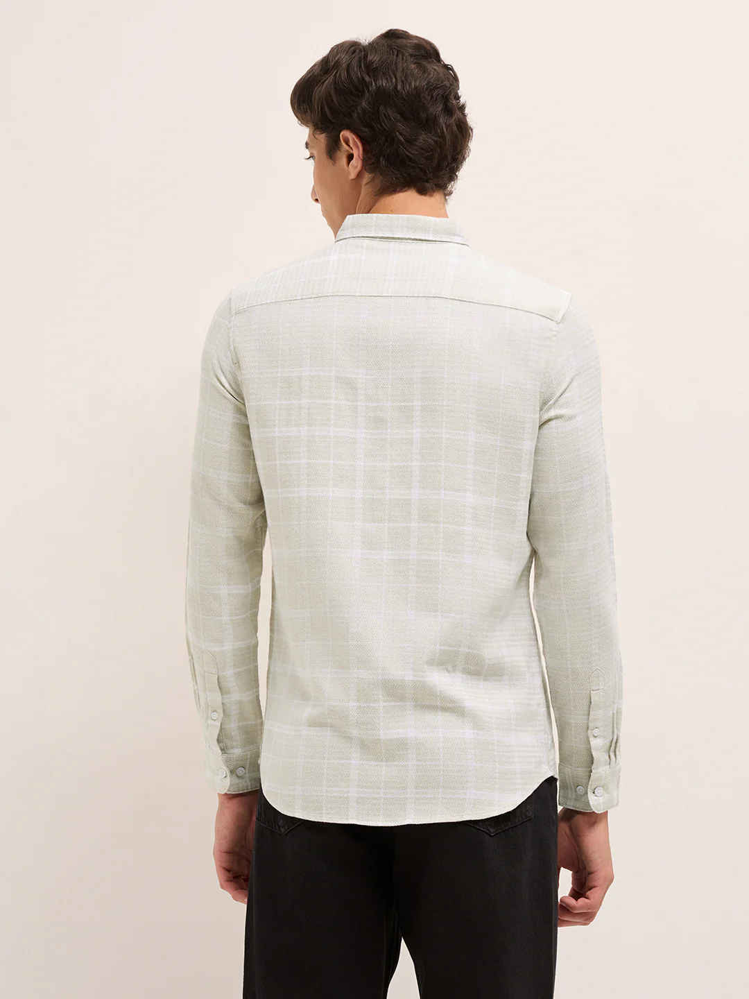 Men Checked Casual Shirt - Image 2