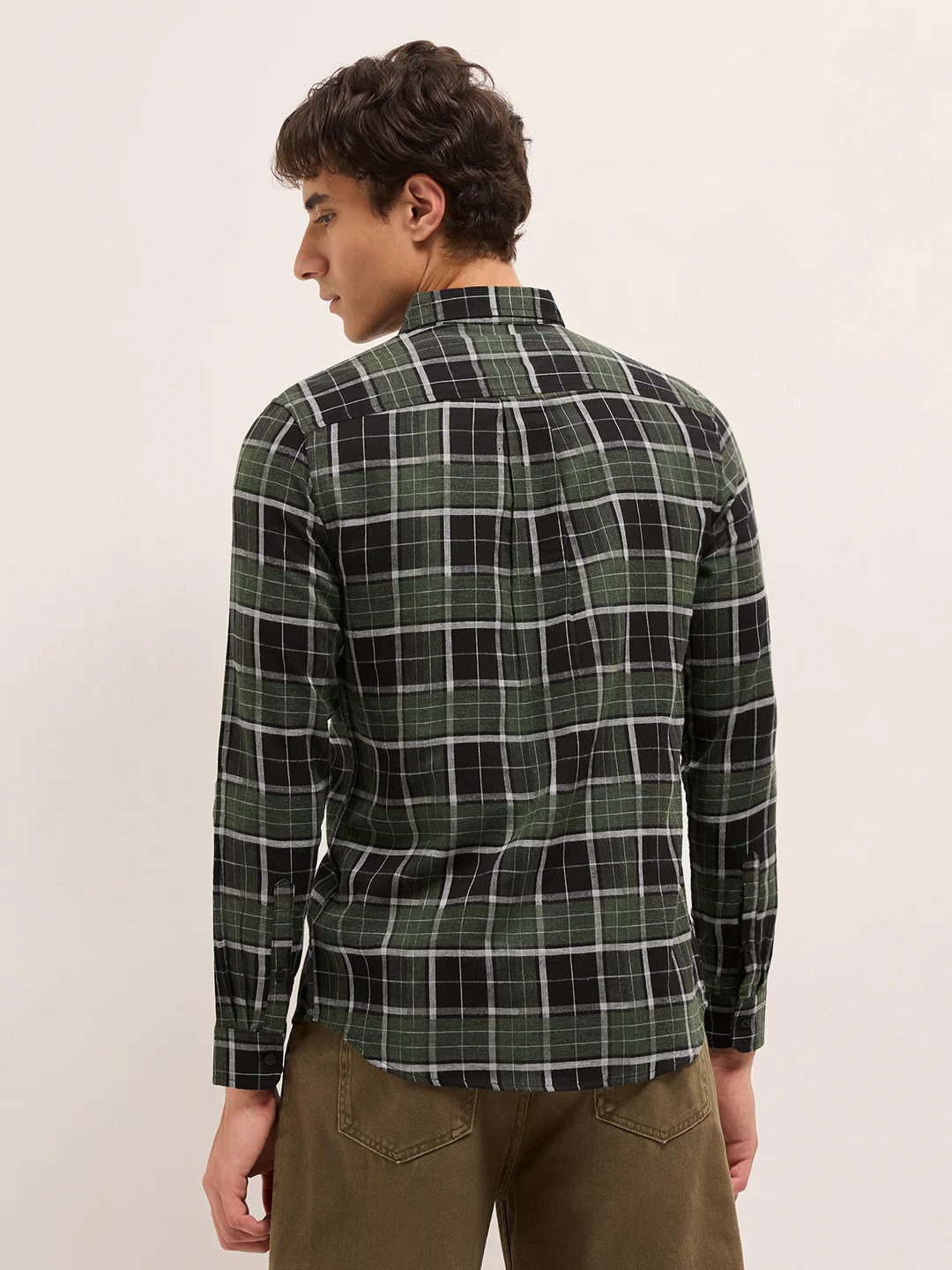 Men Checked Casual Shirt - Image 2