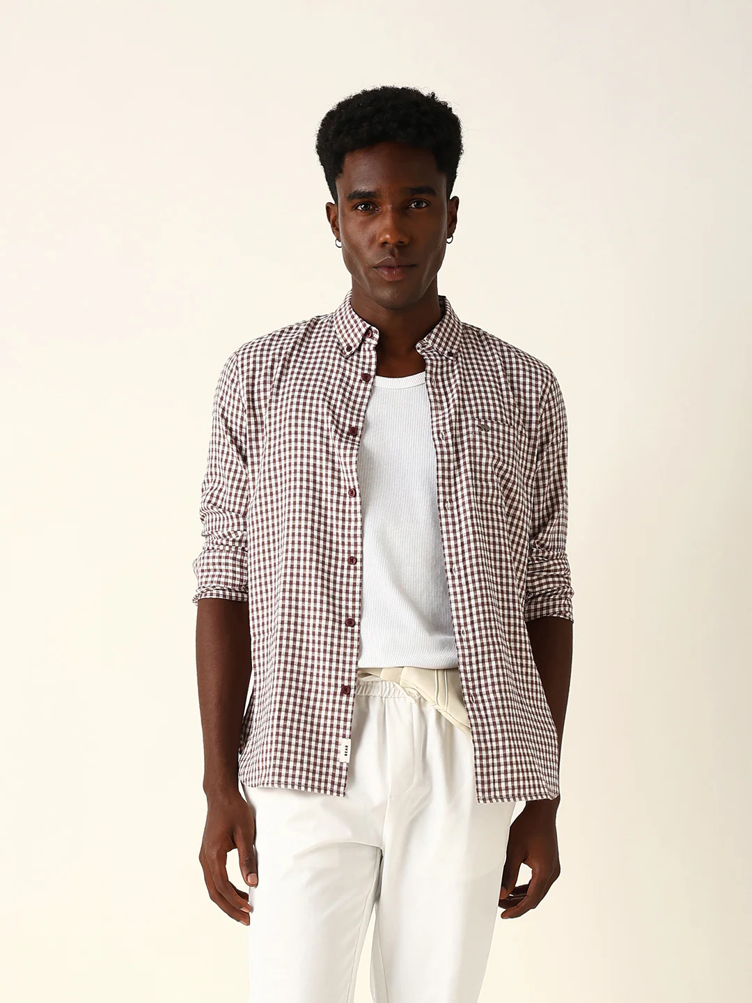 Men Checked Casual Shirt - Image 2