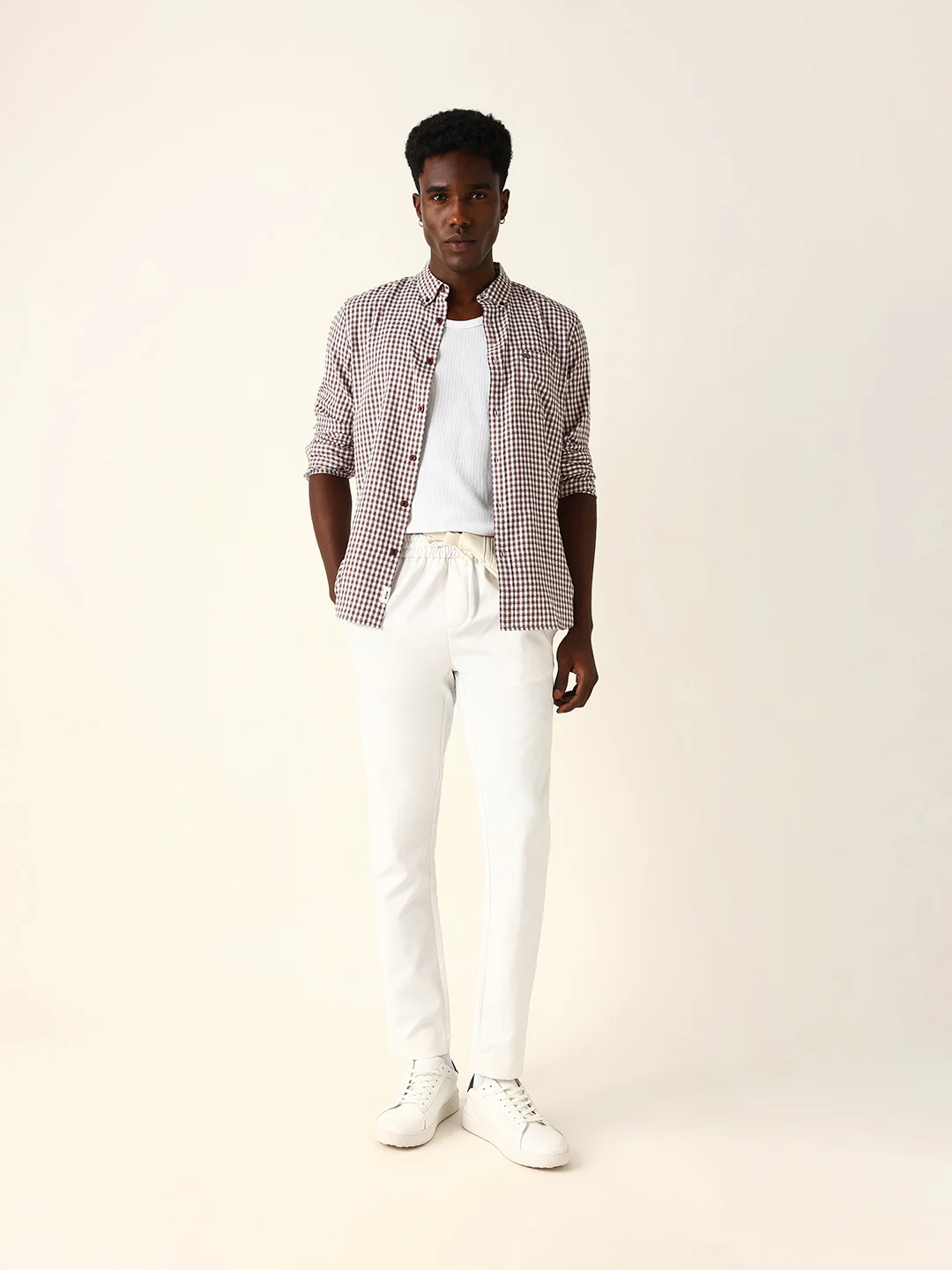 Men Checked Casual Shirt - Image 8