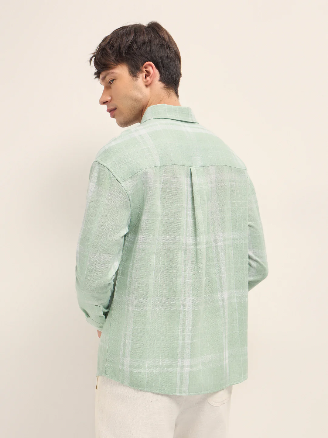 Men Checked Casual Shirt - Image 2