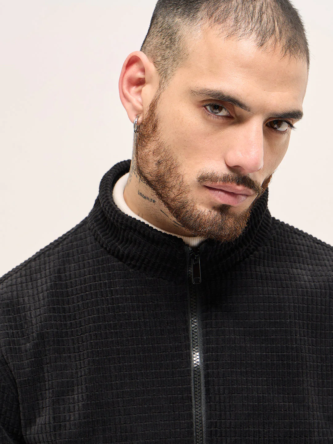 Men Classic Black Jacket - Image 5