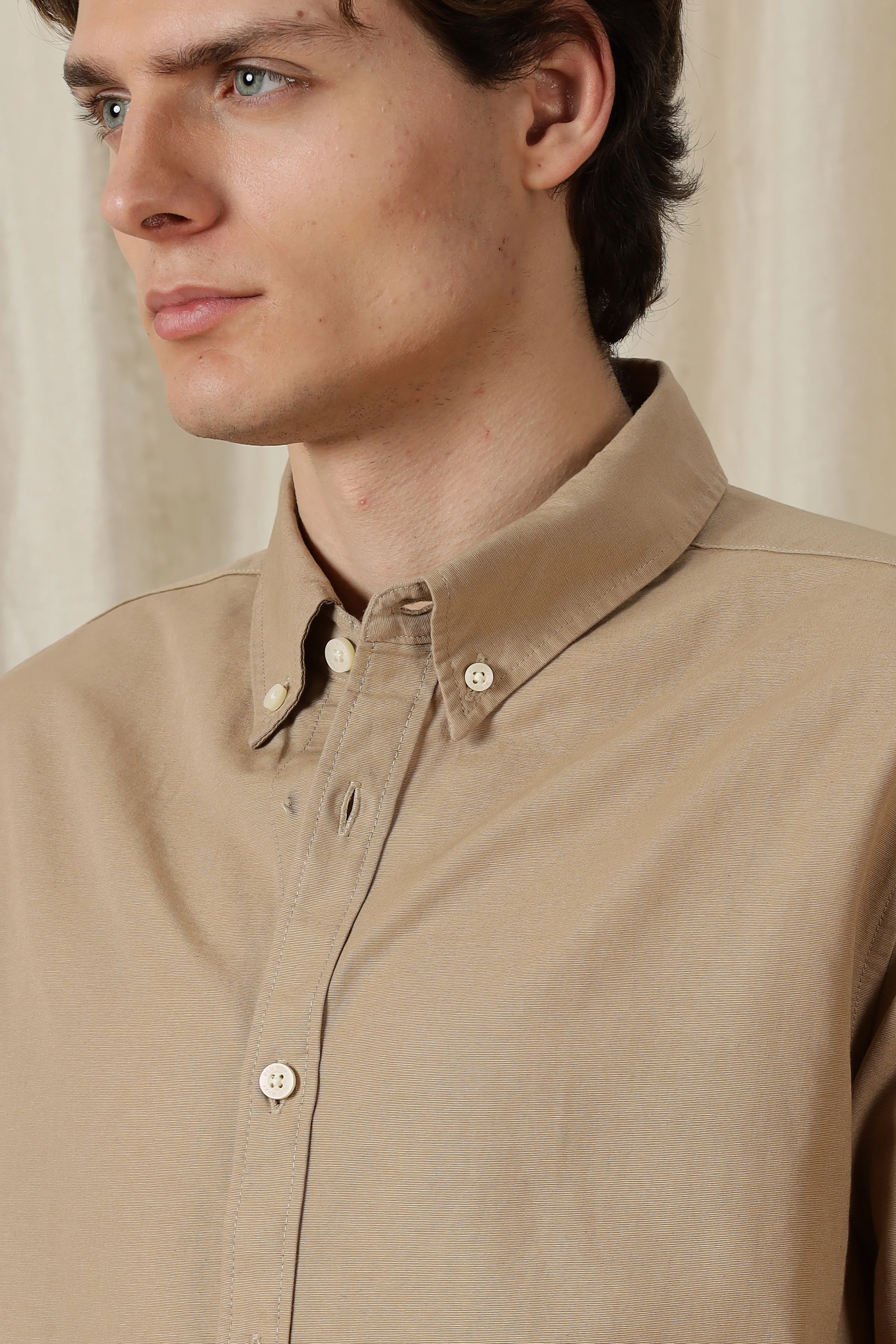 Men Classic Button-Down Solid Casual Shirt - Image 4