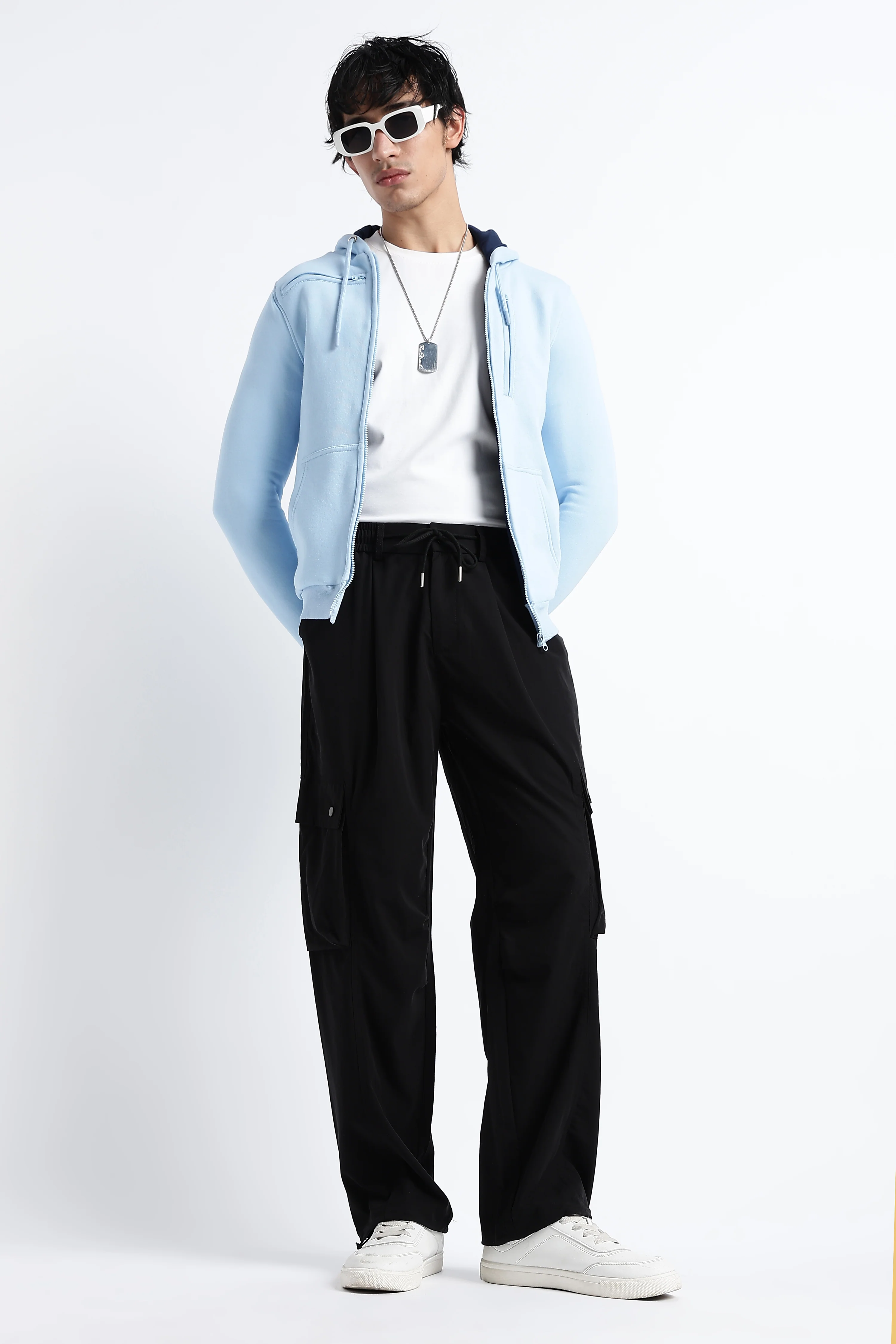 Men Classic Drawcord Cargo Pants - Image 10