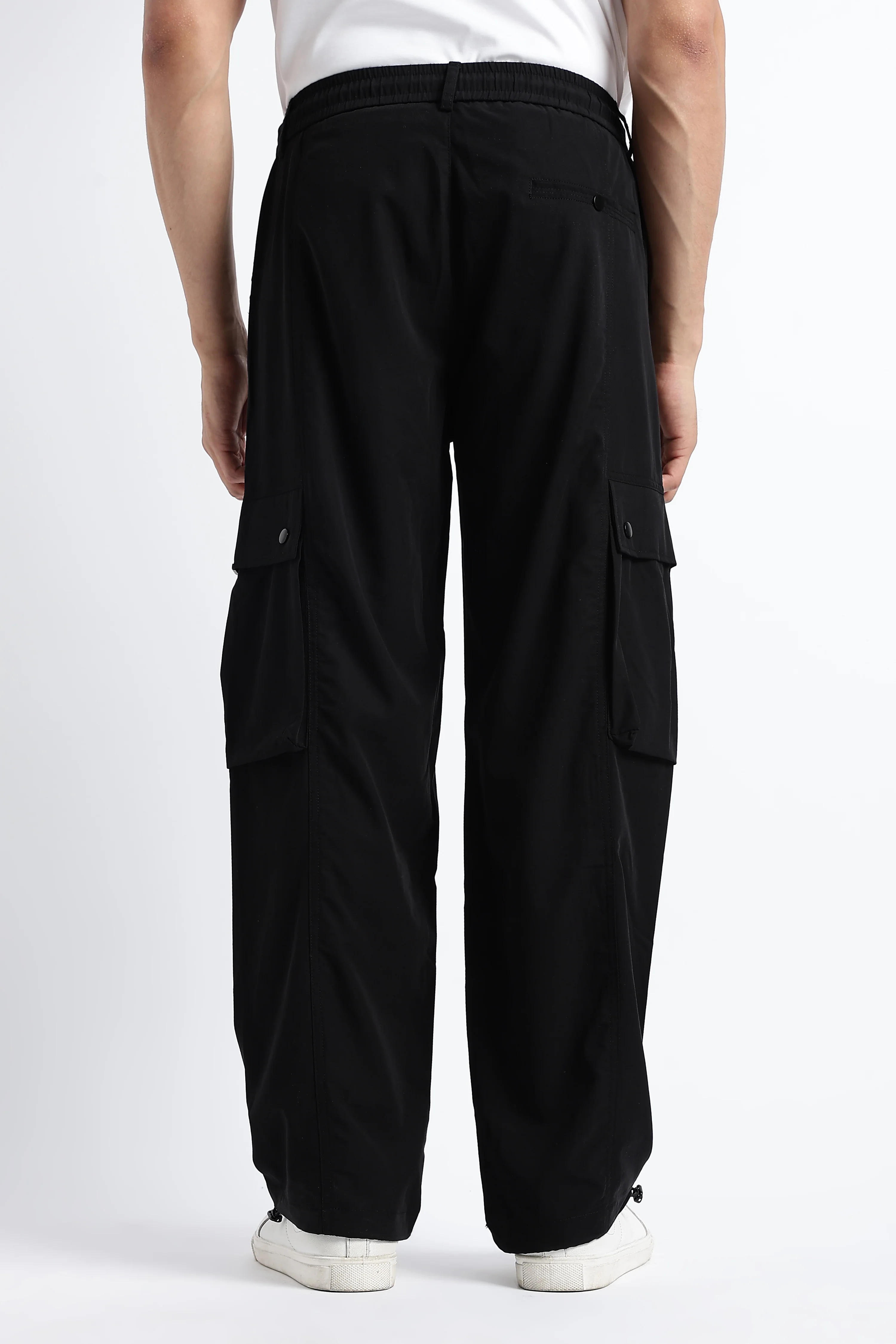 Men Classic Drawcord Cargo Pants - Image 2
