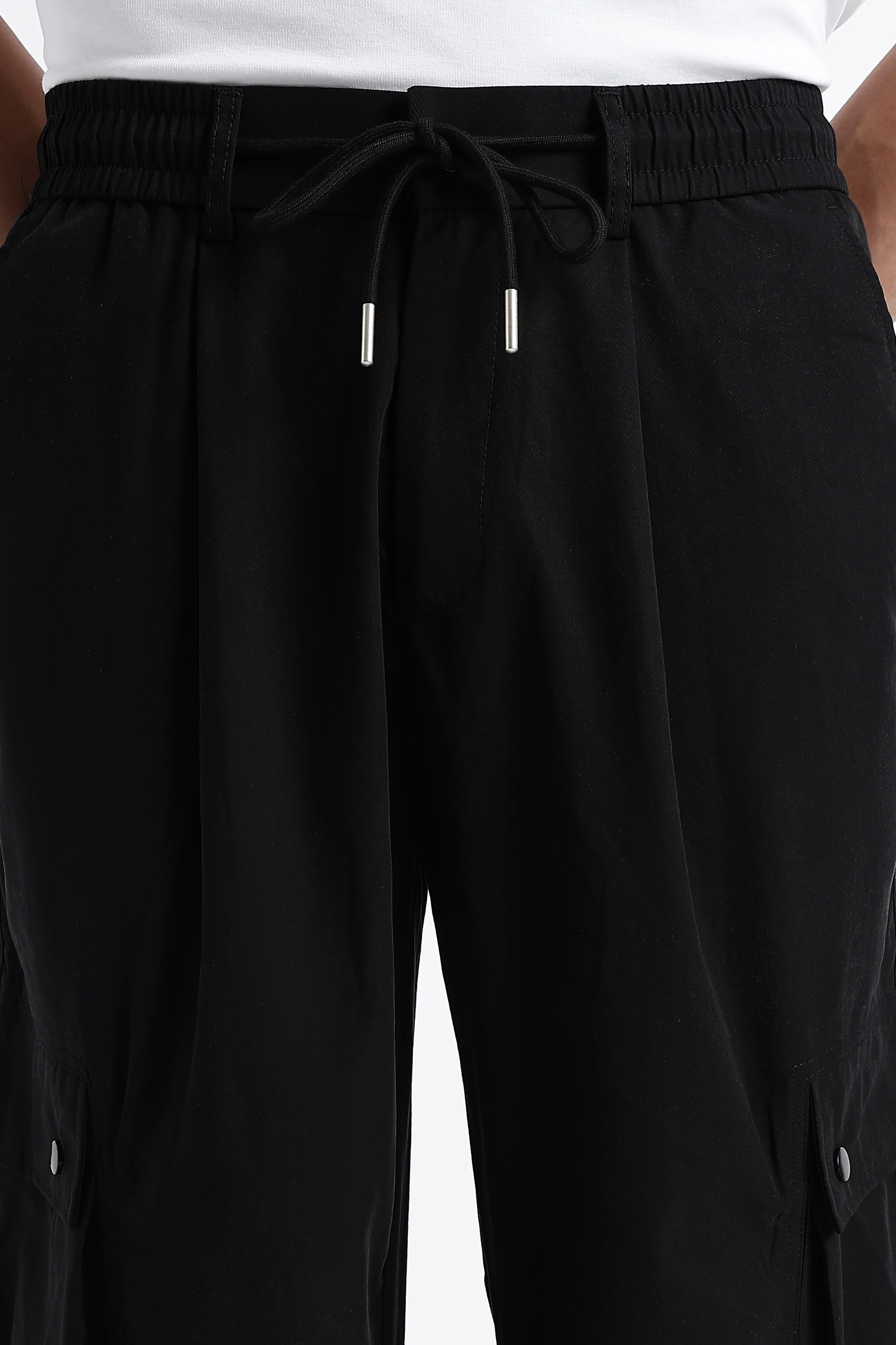 Men Classic Drawcord Cargo Pants - Image 7
