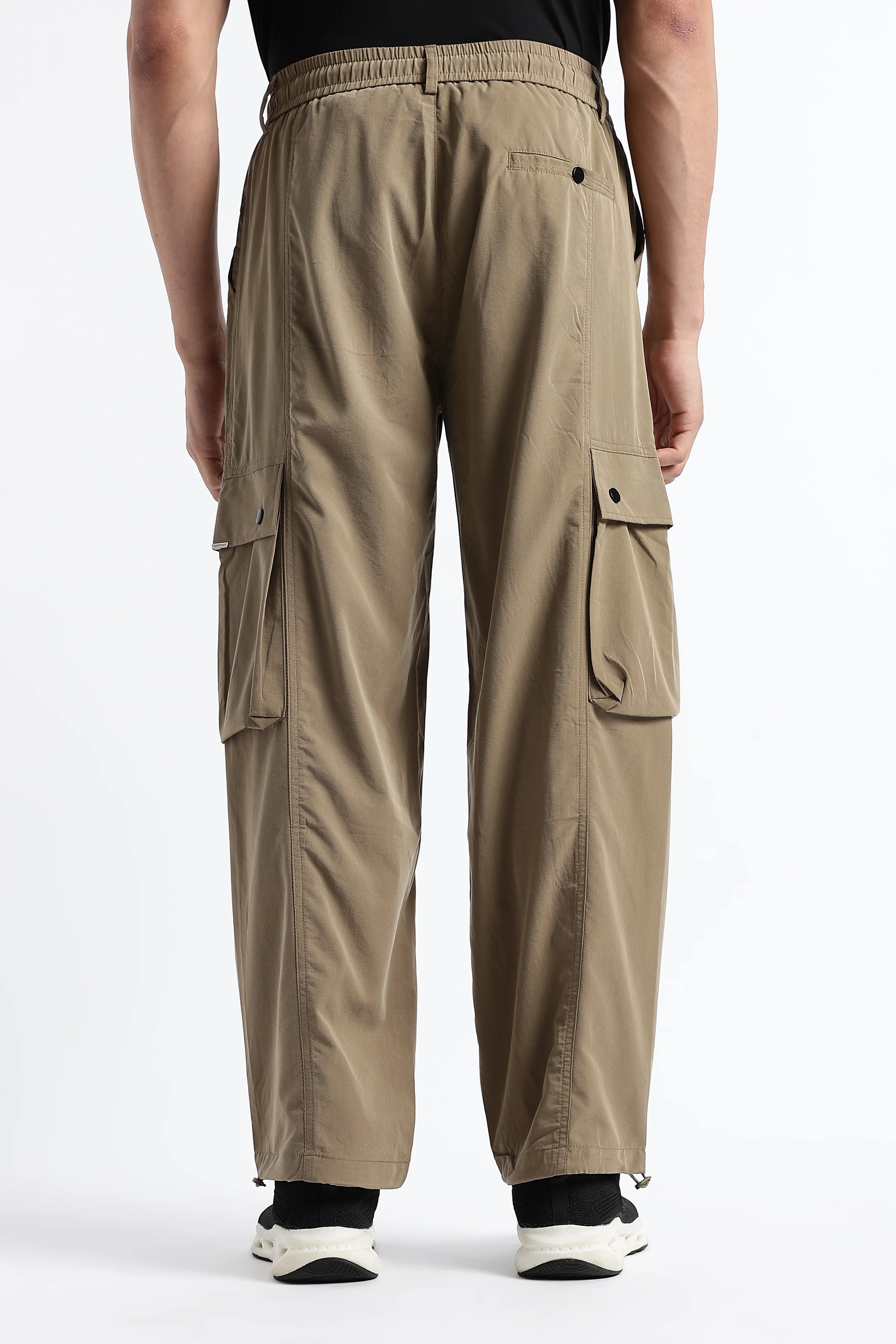 Men Classic Drawcord Cargo Pants - Image 12