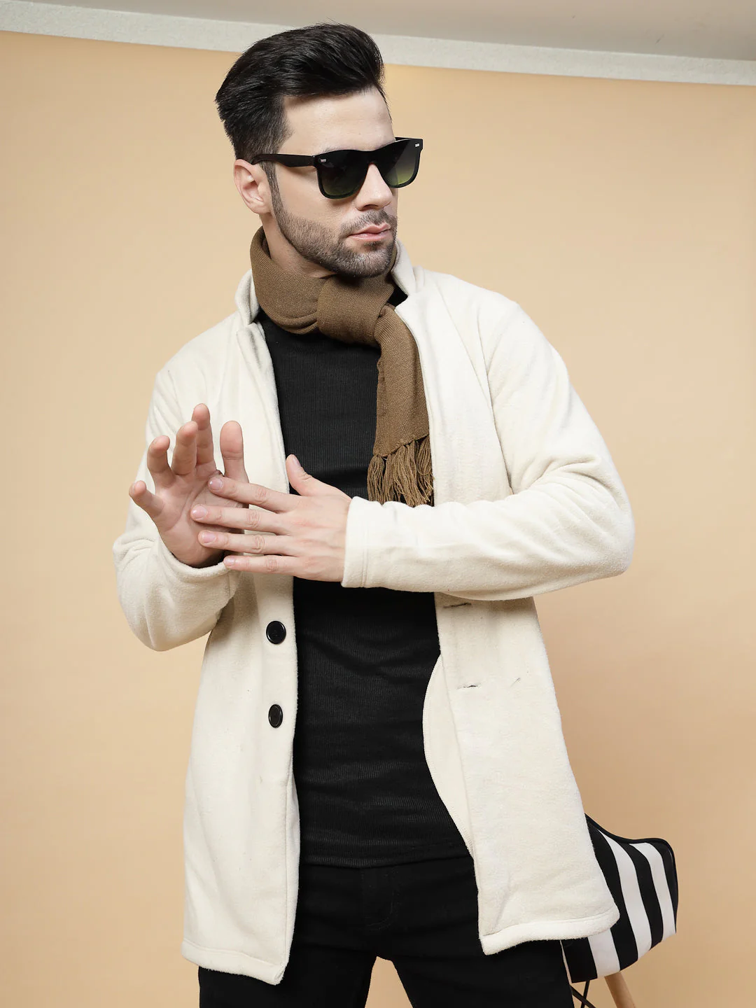 Men Classic Overcoat - Image 2